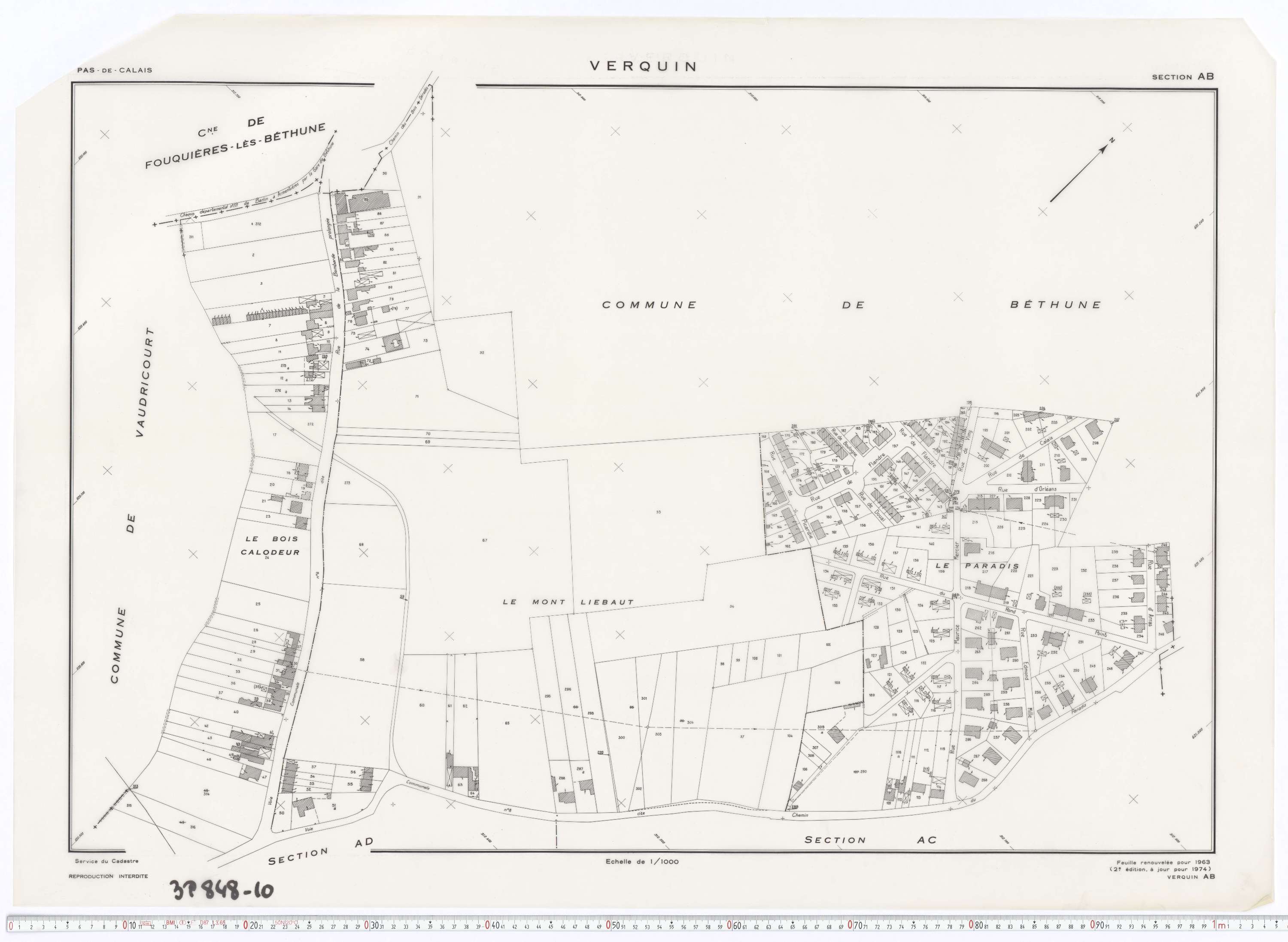Verquin - Section AB.
