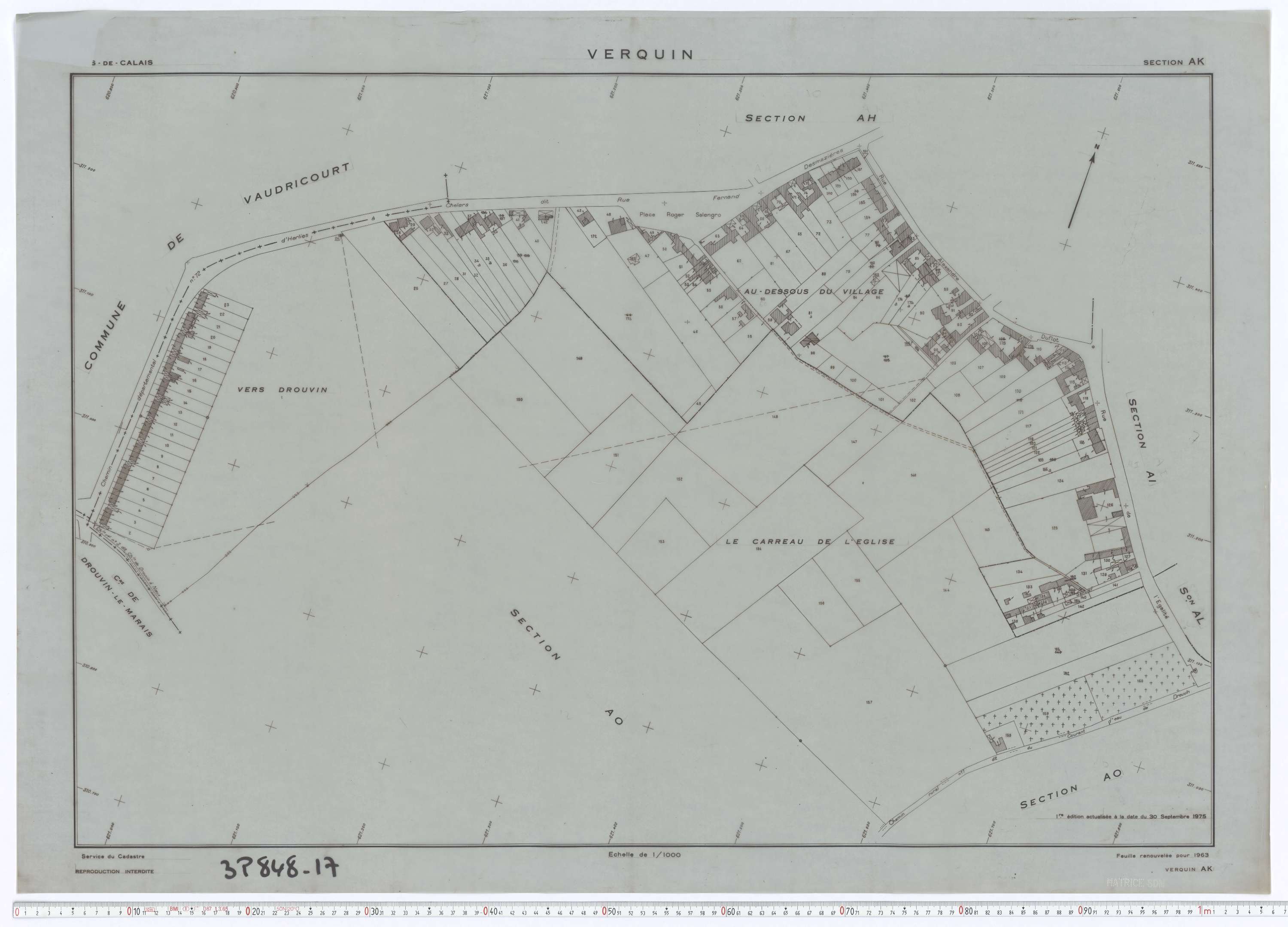 Verquin - Section AK.
