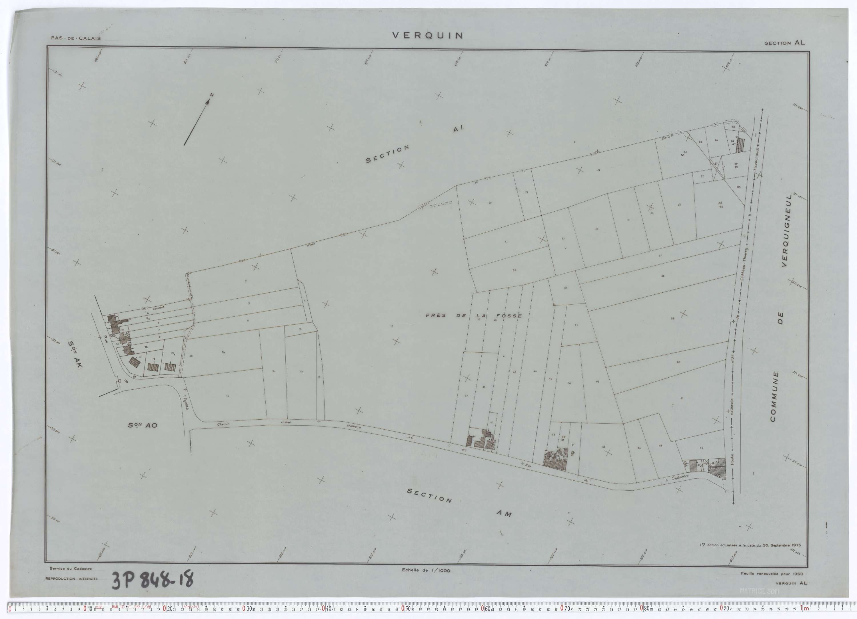 Verquin - Section AL.