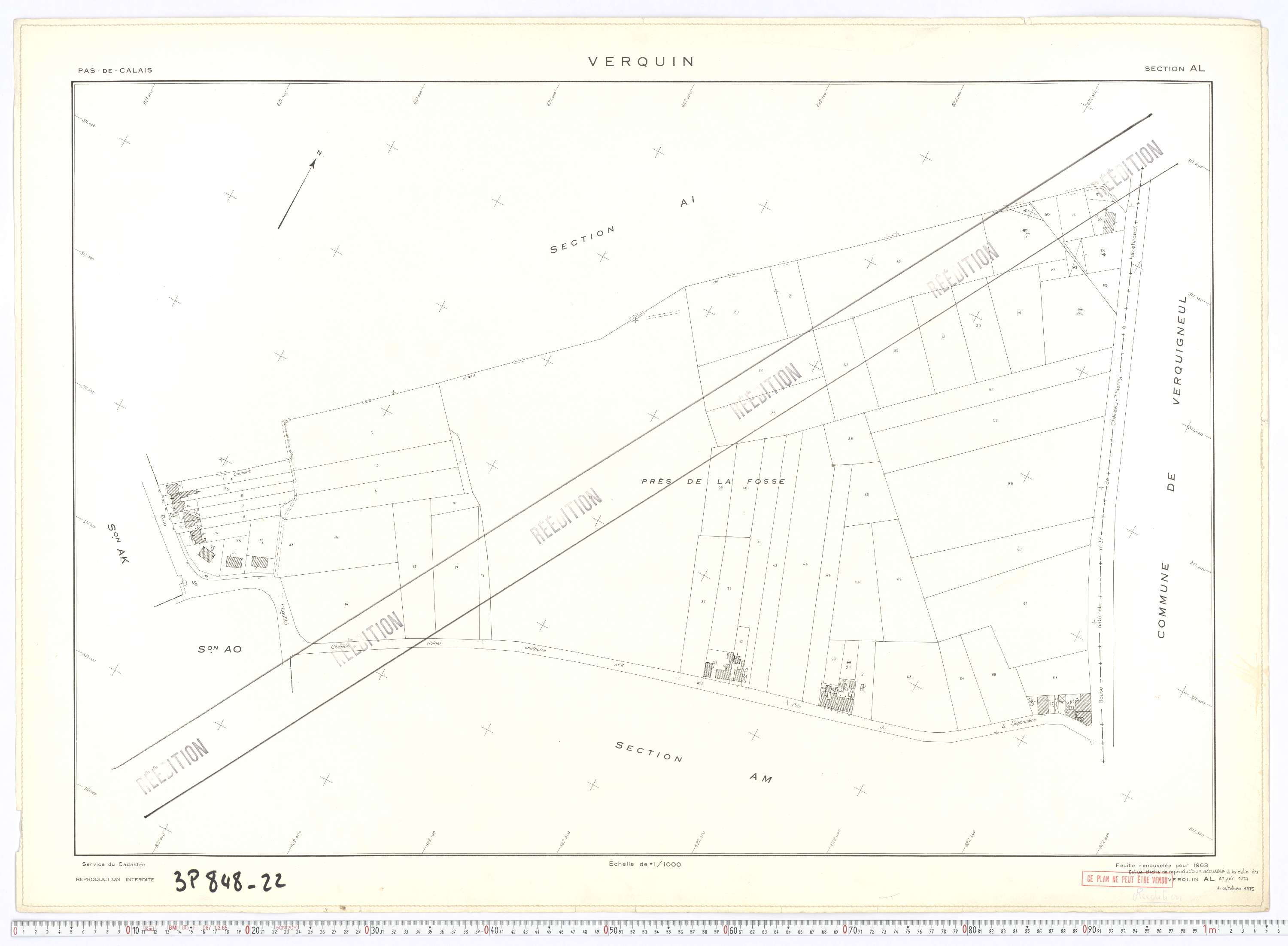 Verquin - Section AL.