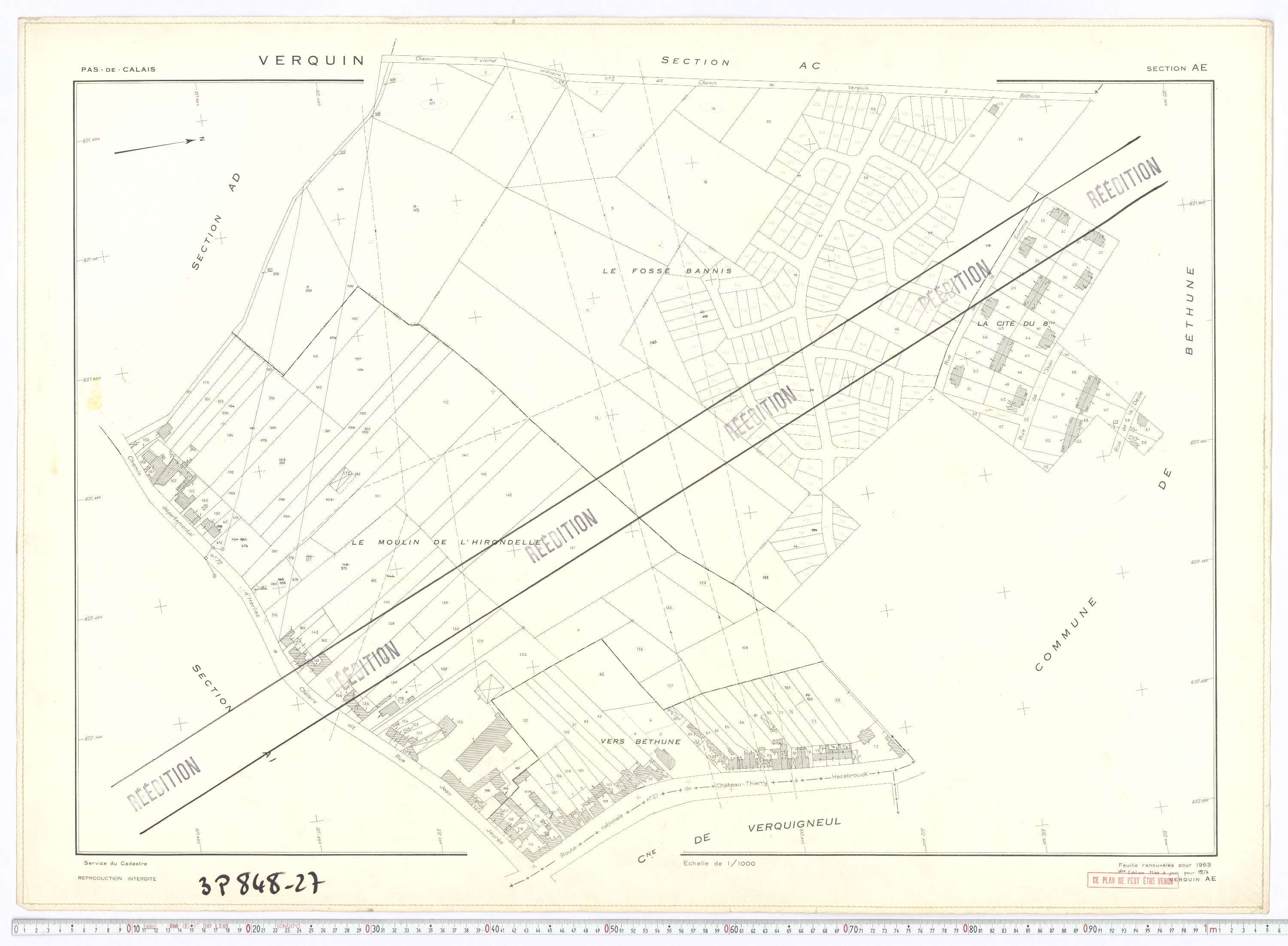 Verquin - Section AE.