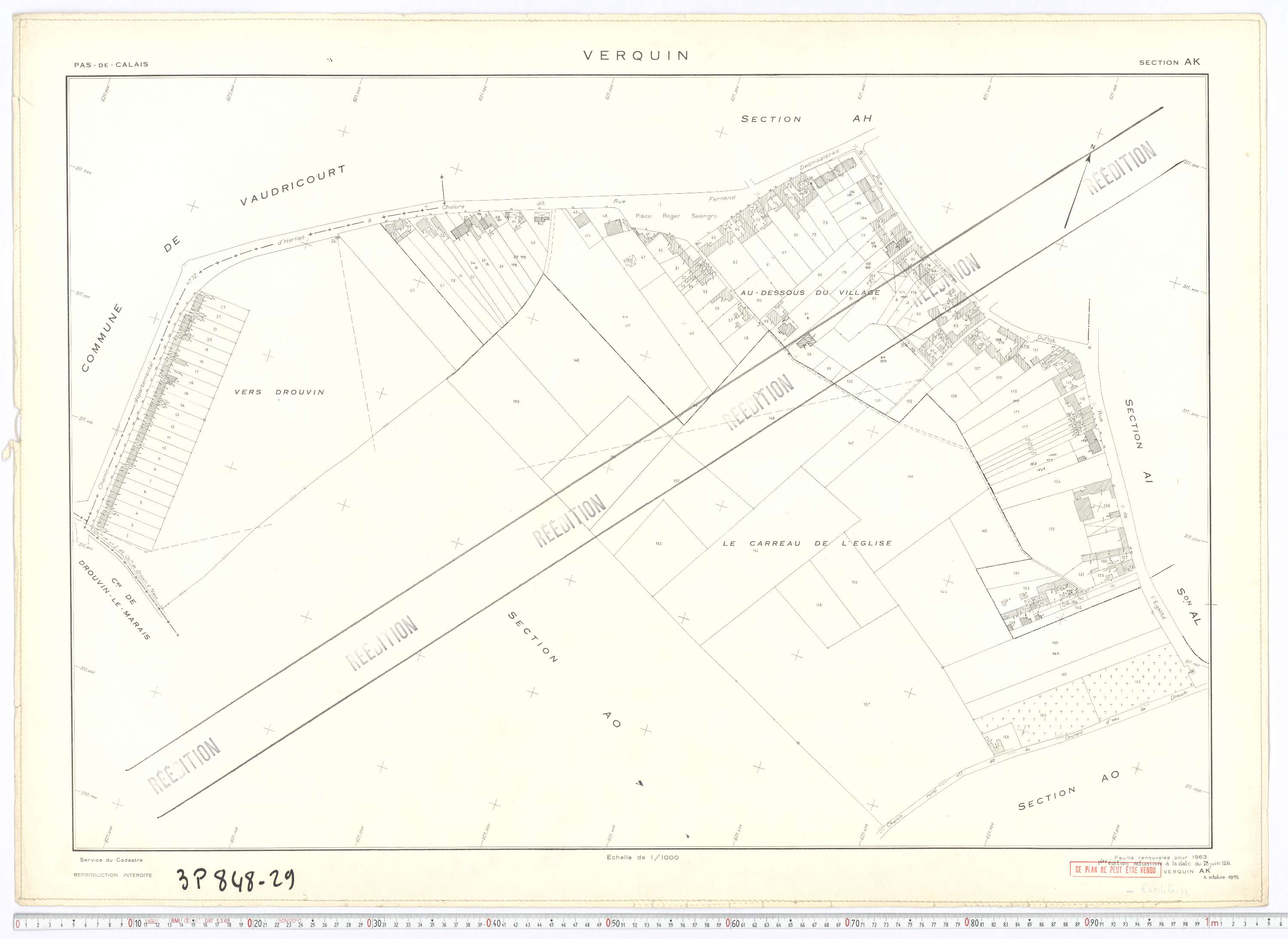 Verquin - Section AK.
