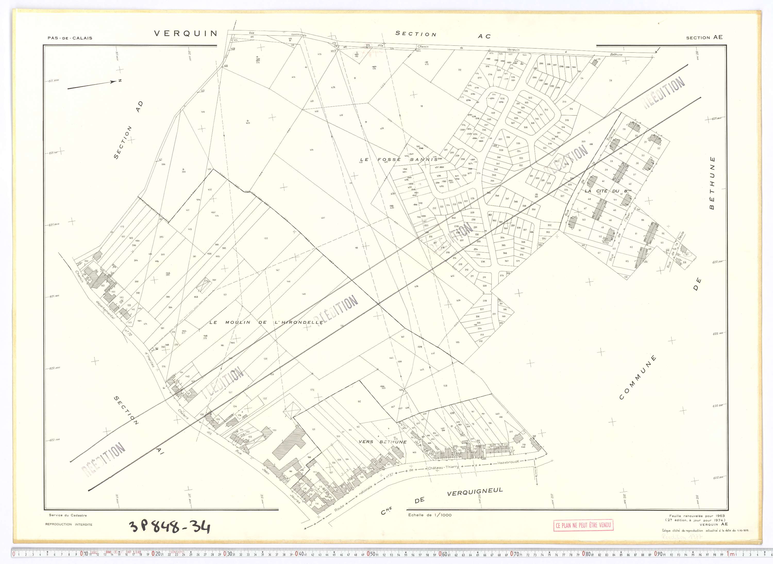 Verquin - Section AE.