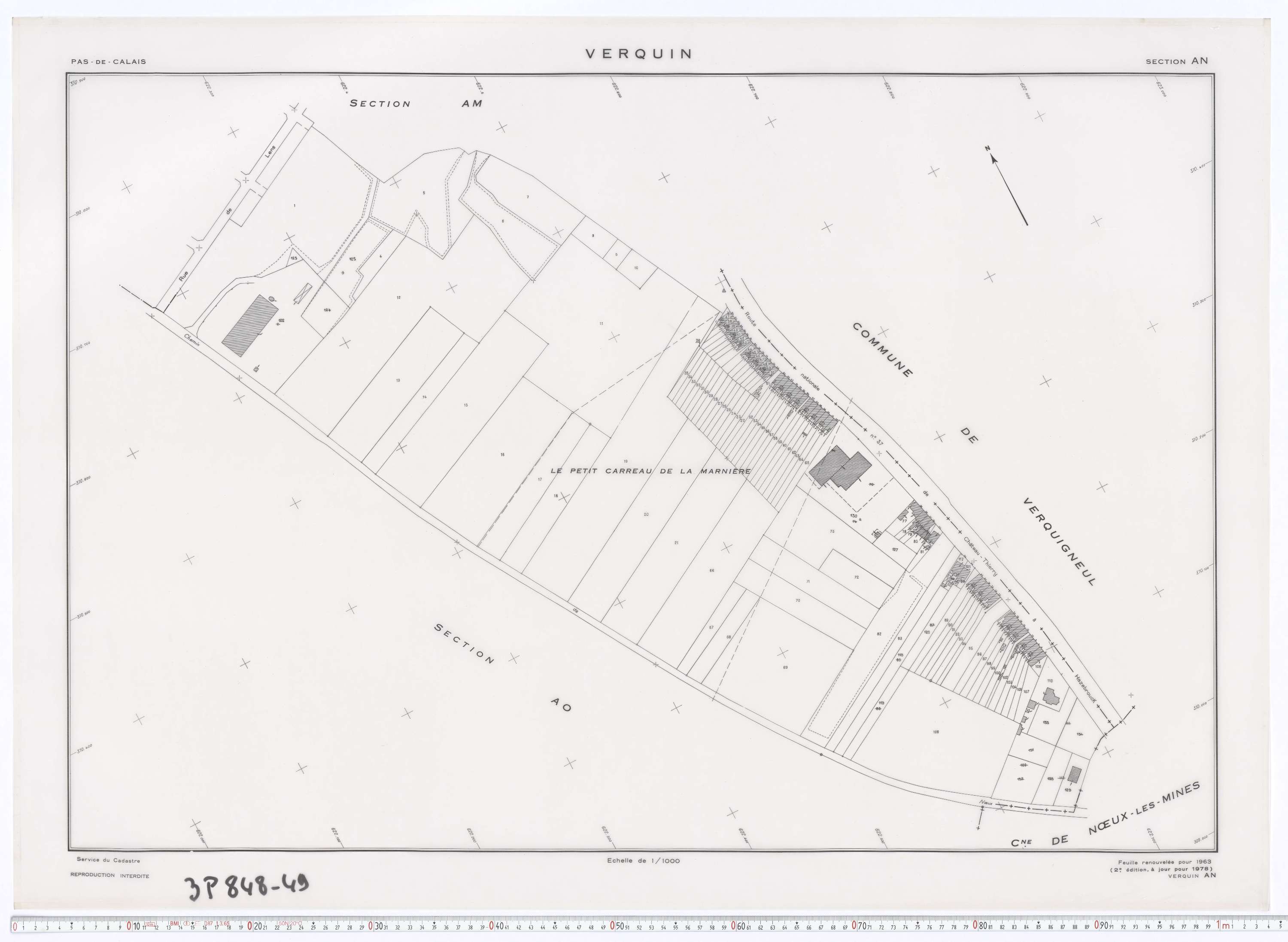 Verquin - Section AN.