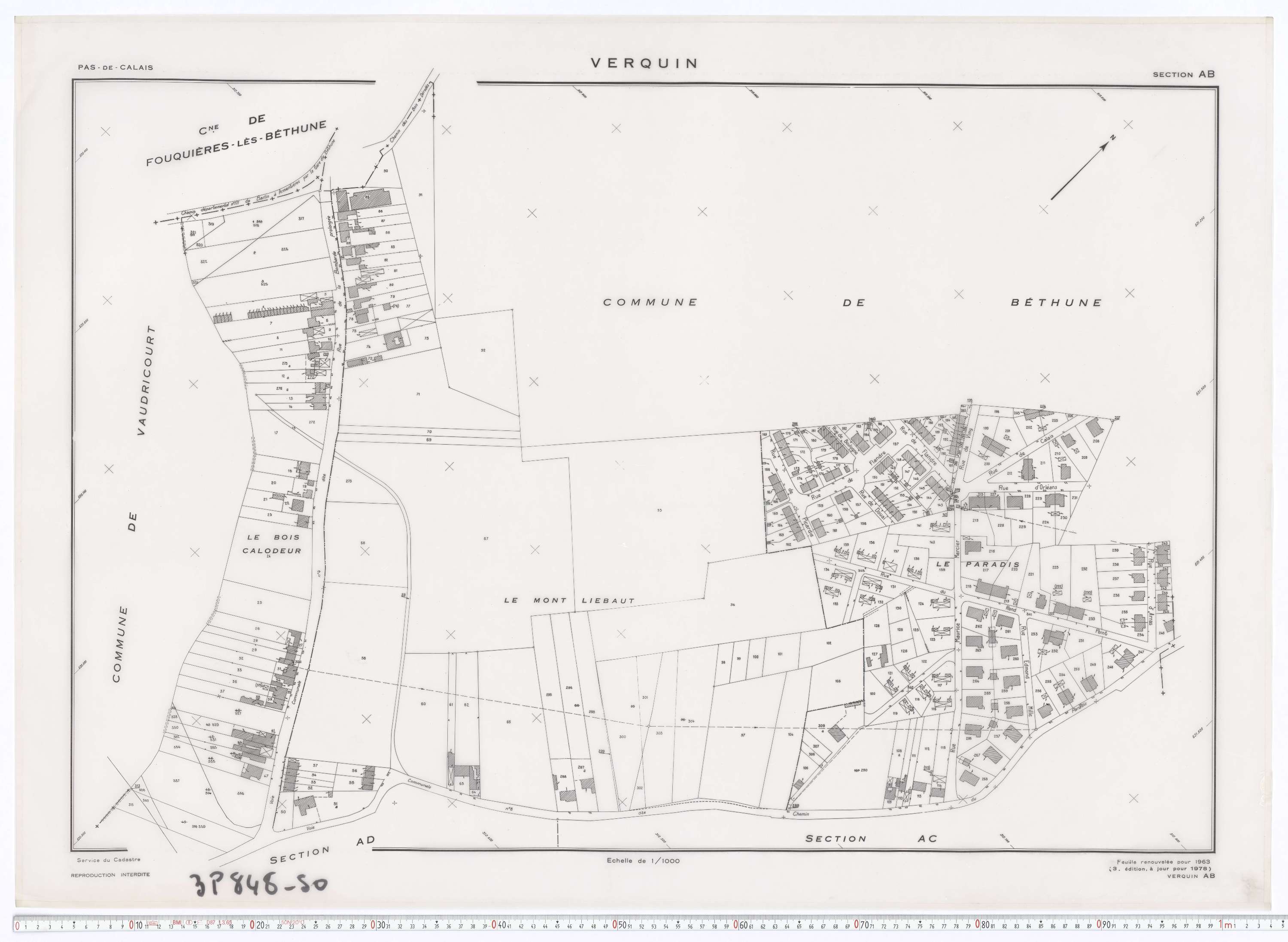 Verquin - Section AB.