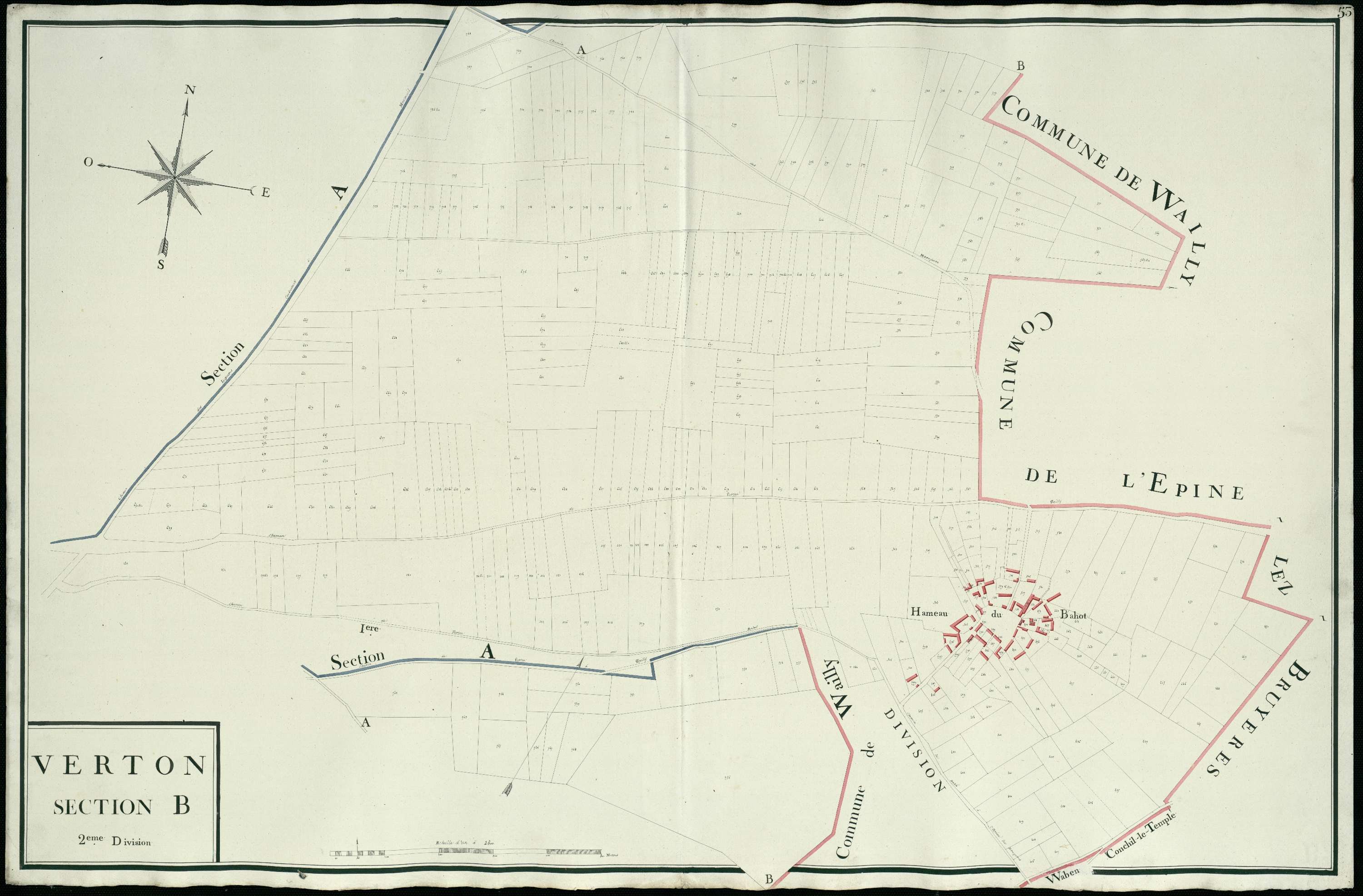 Verton - Section B, 2e feuille
