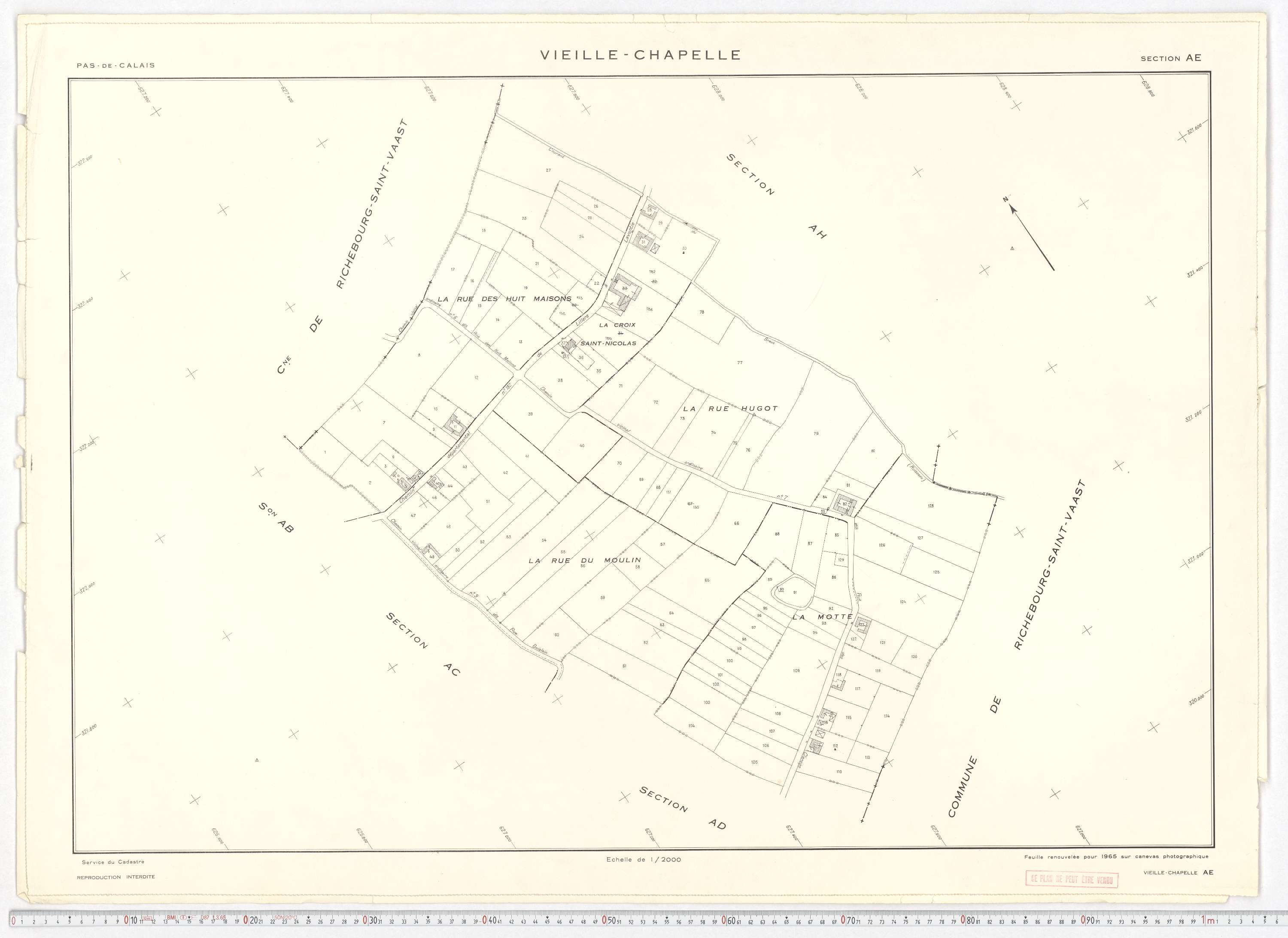 Vieille-Chapelle - Section AE.