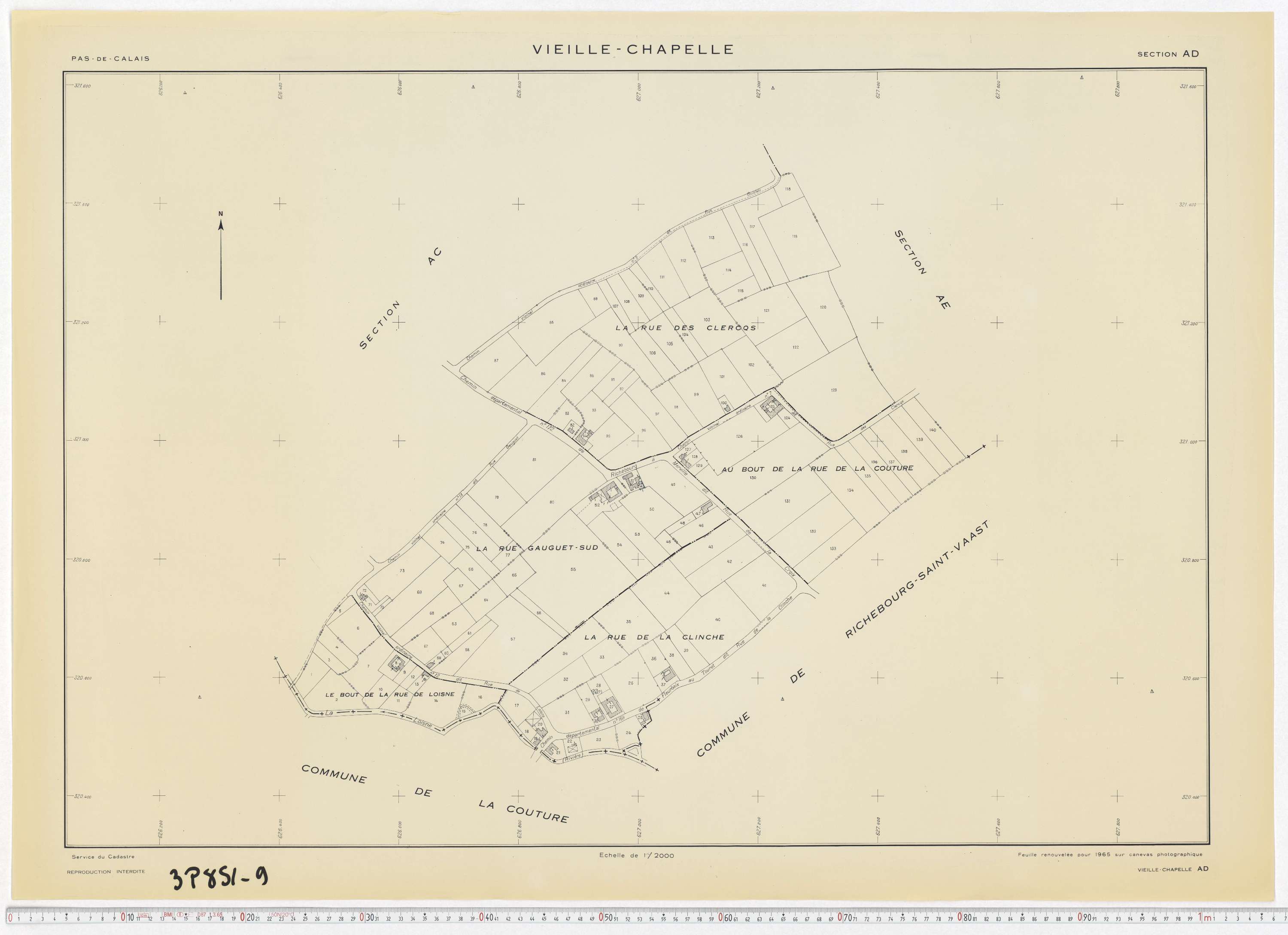Vieille-Chapelle - Section AD.