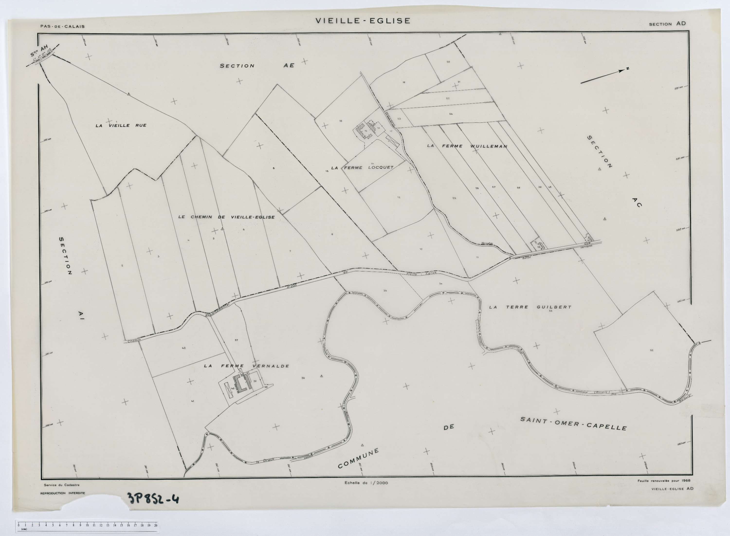 Vieille-Église - Section AD.
