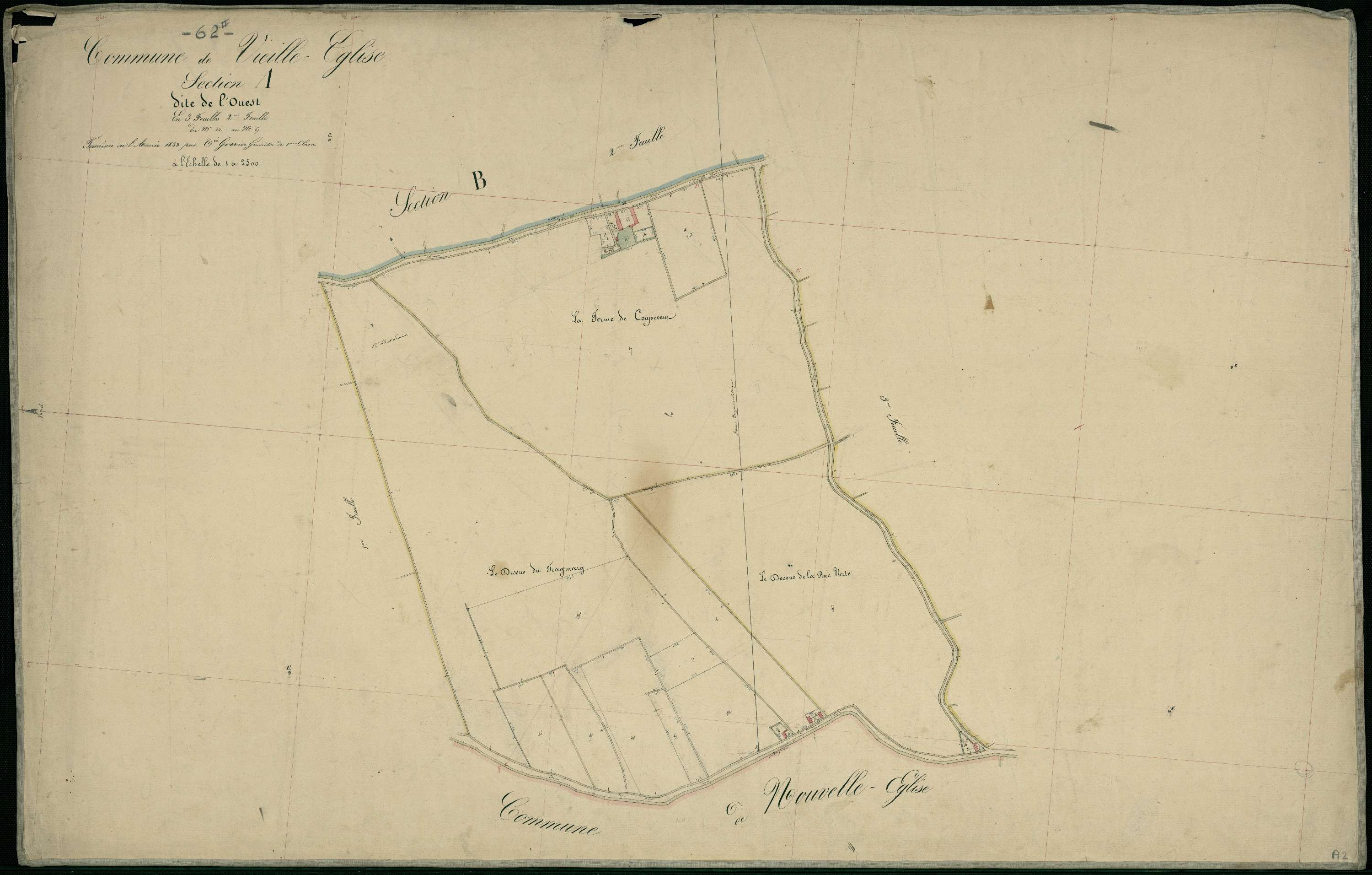 Vieille-Église - Section A, 2e feuille