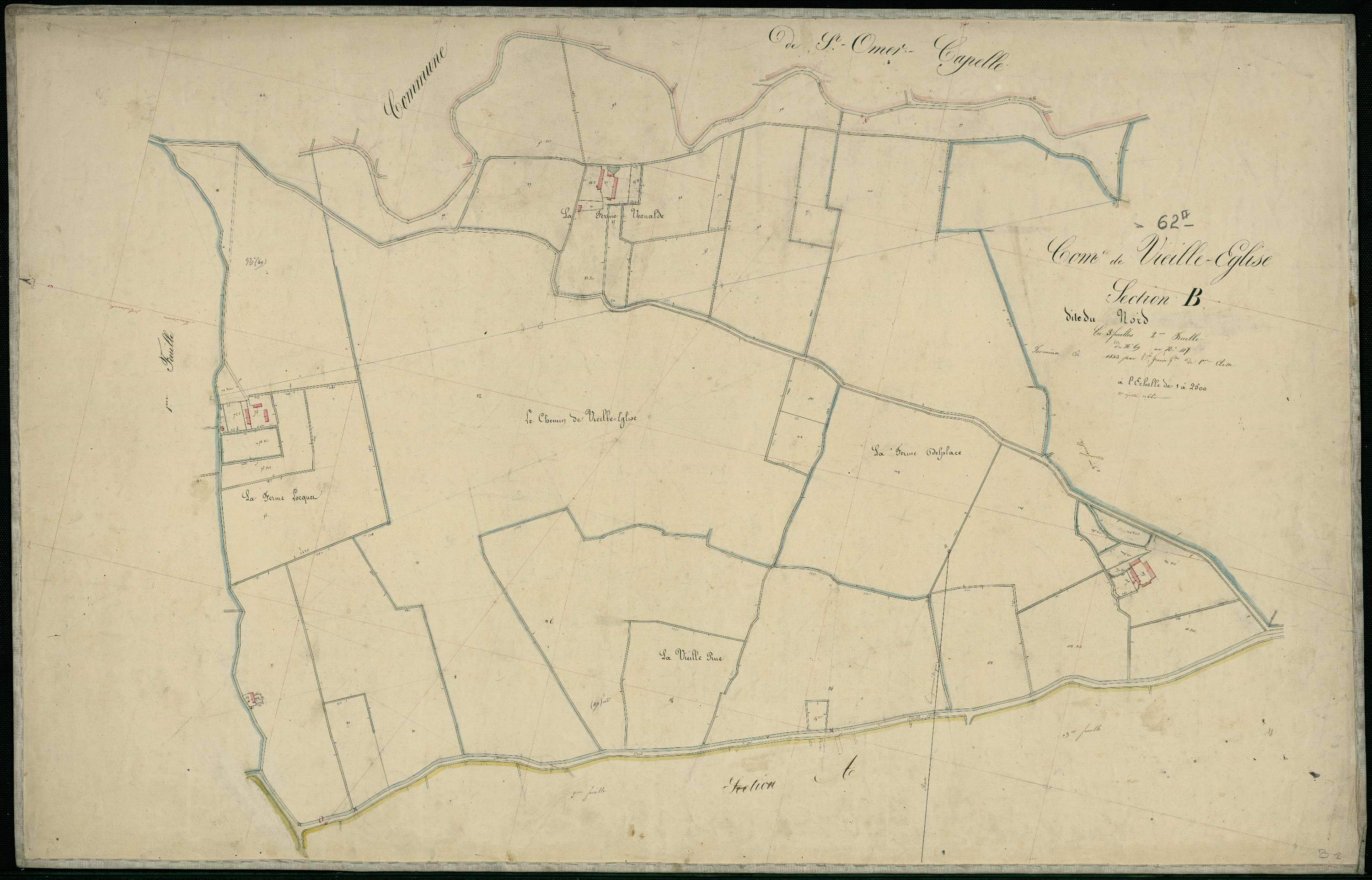 Vieille-Église - Section B, 2e feuille
