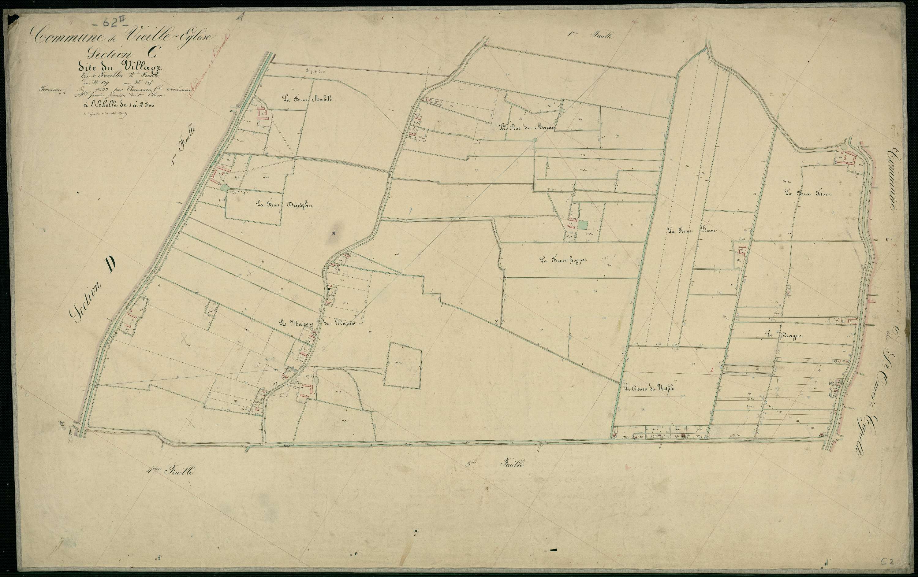 Vieille-Église - Section C, 2e feuille