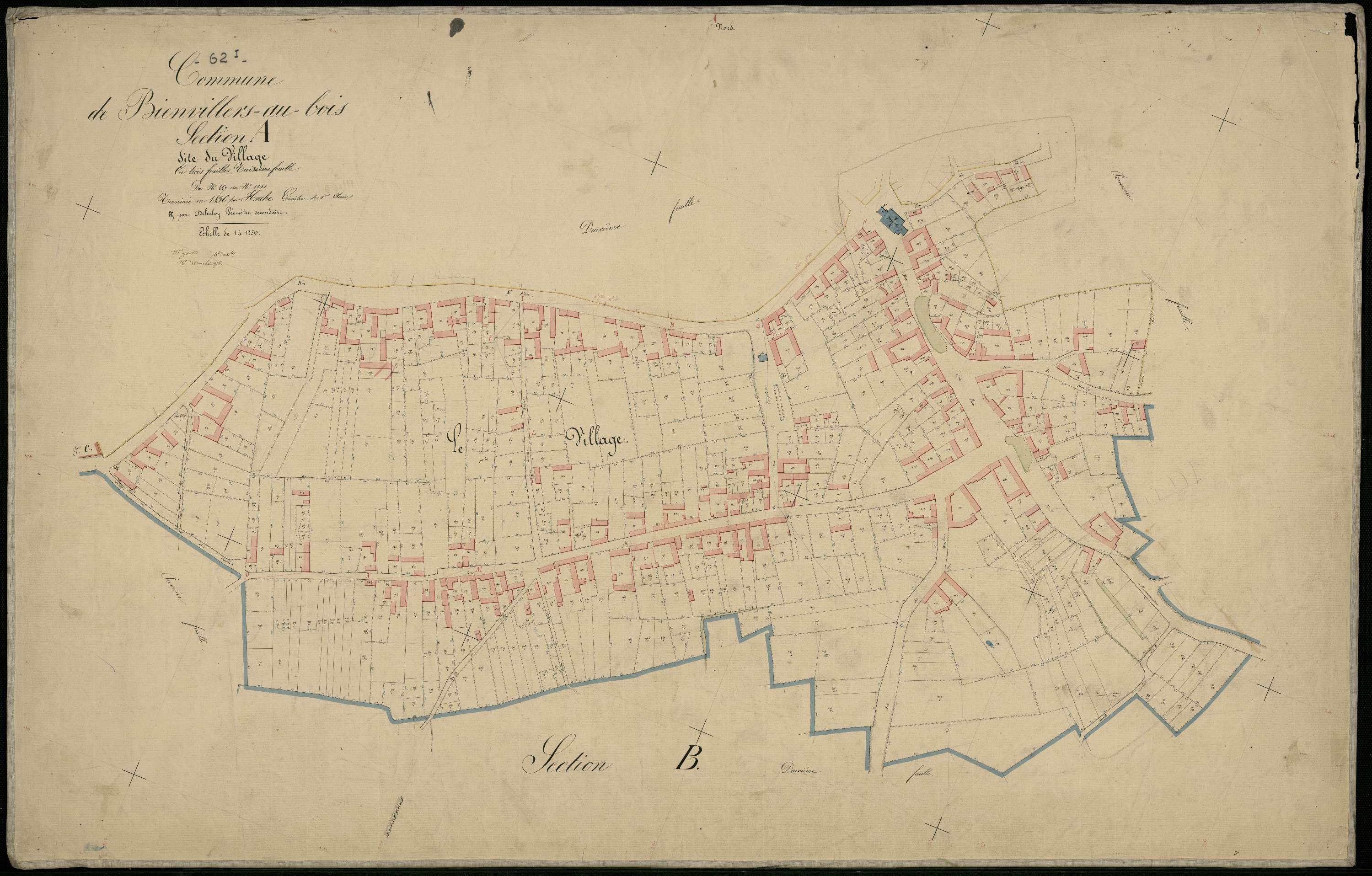 Villers-au-Bois - Section A, 3e feuille