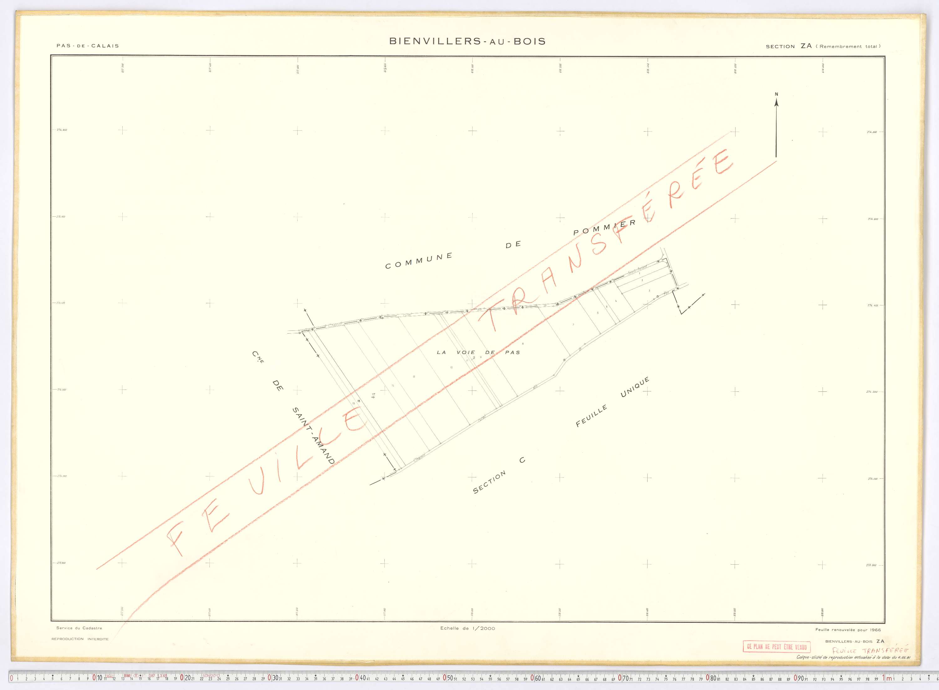 Villers-au-Bois - Section ZA.