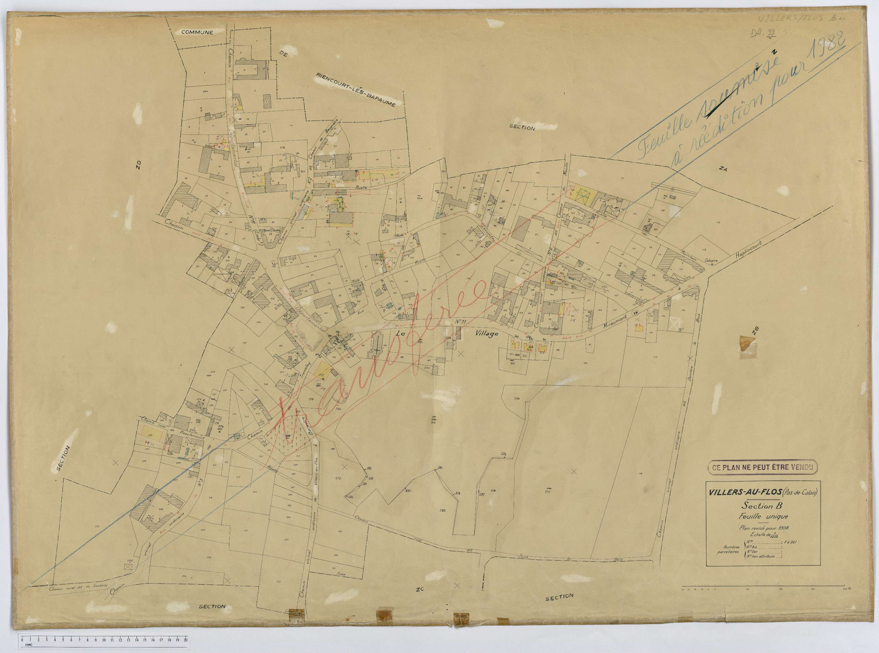 Villers-au-Flos - Section B.