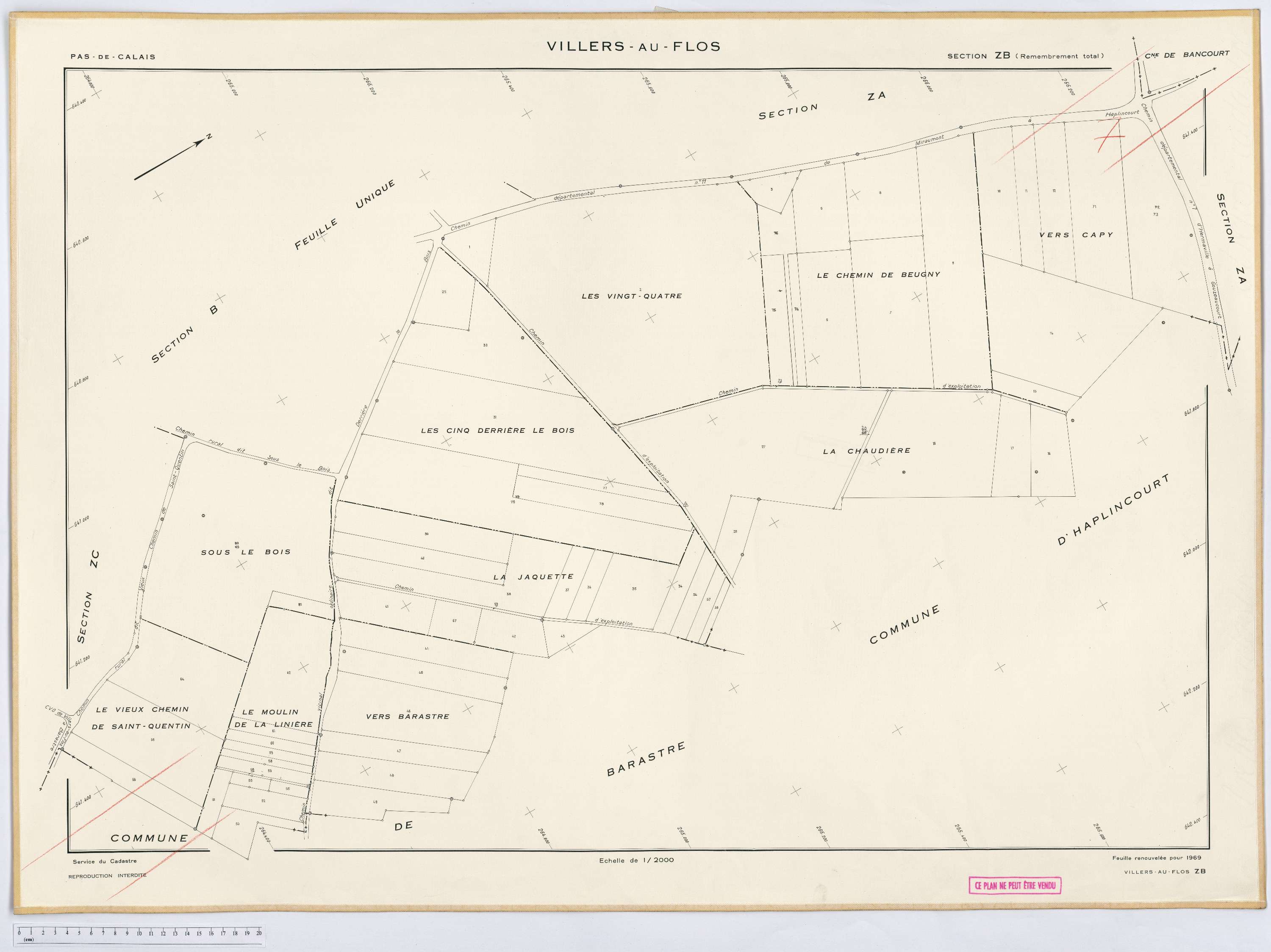 Villers-au-Flos - Section ZB.