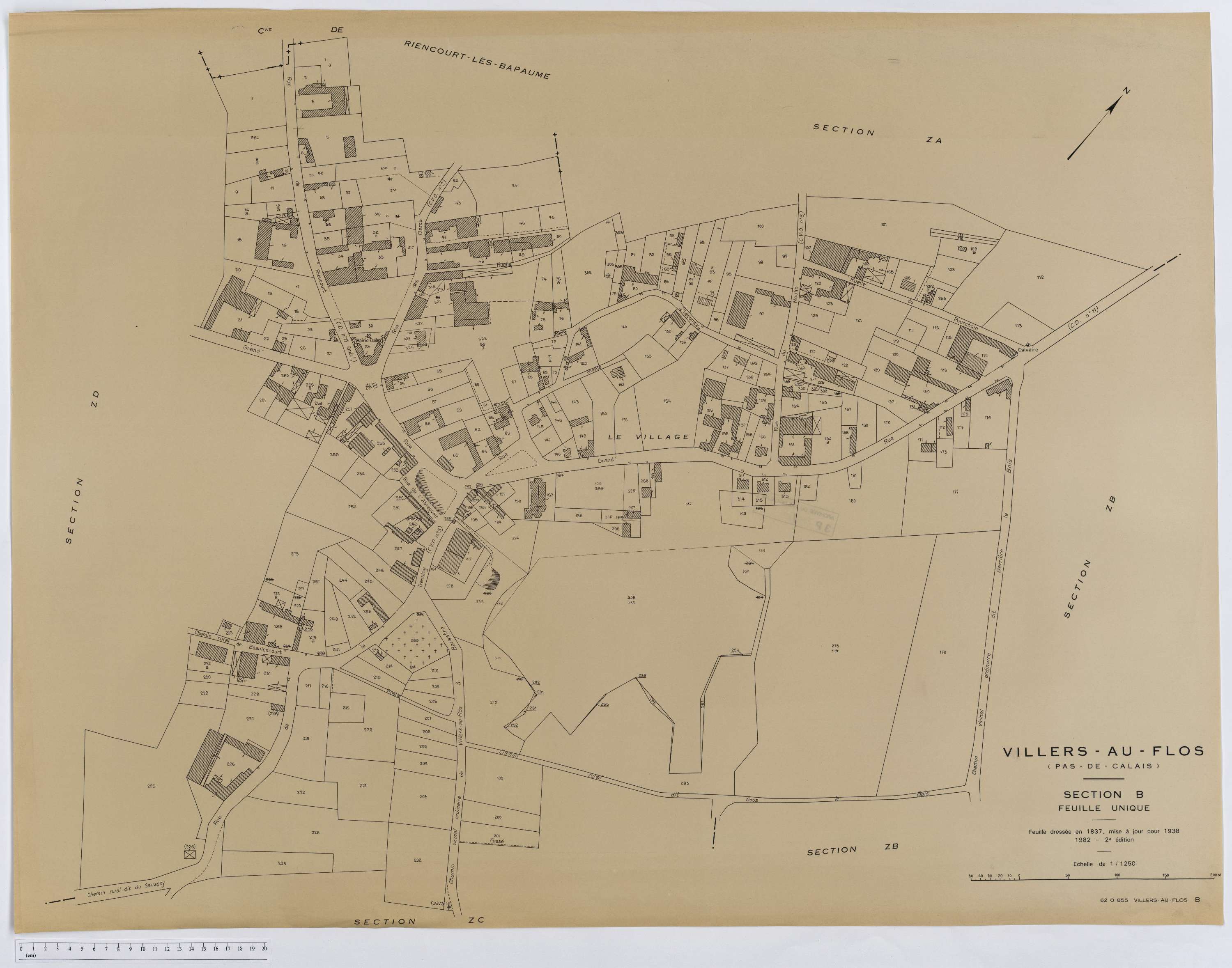 Villers-au-Flos - Section B.