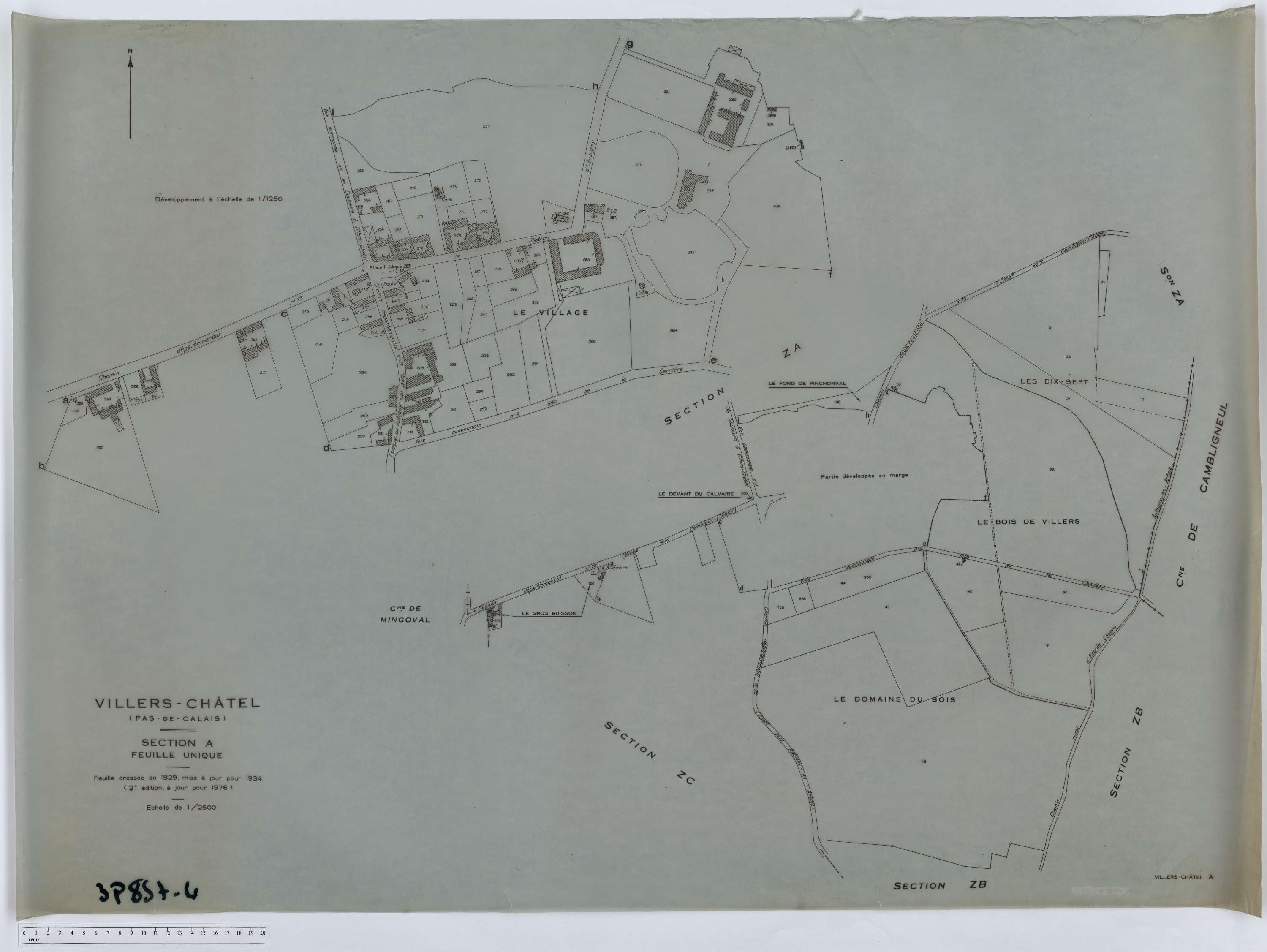 Villers-Châtel - Section A.