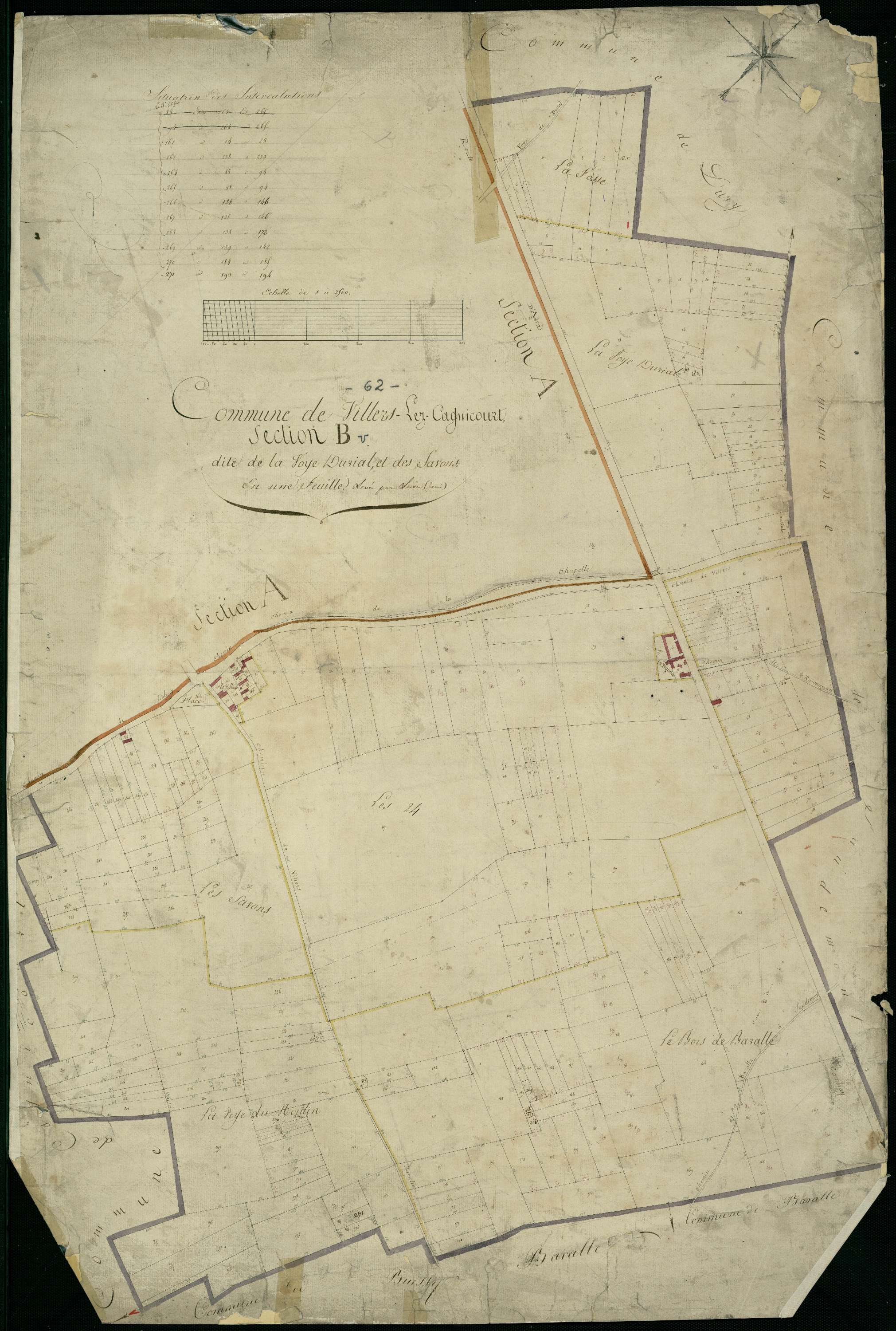 Villers-lès-Cagnicourt - Section B