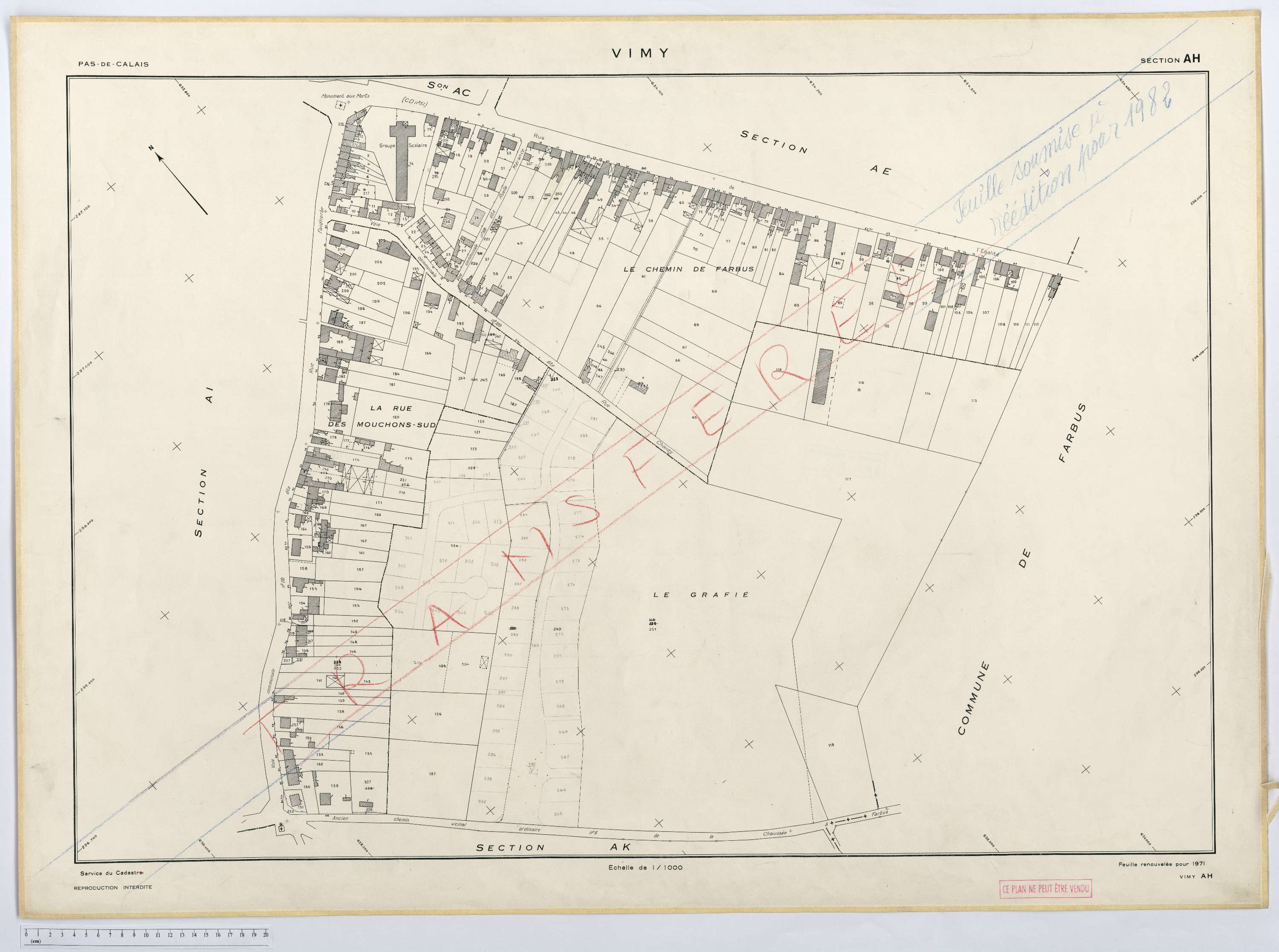 Vimy - Section AH.
