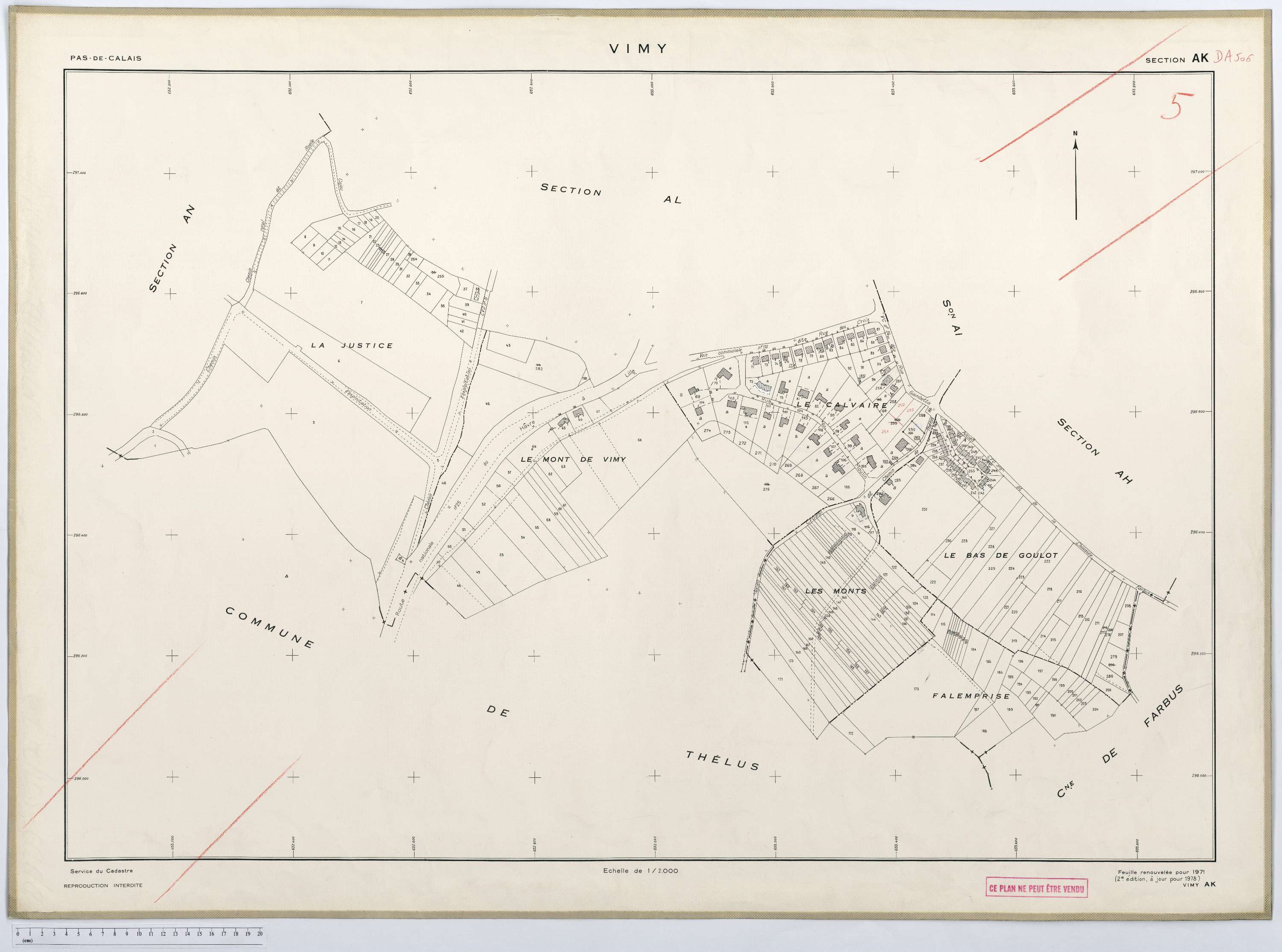 Vimy - Section AK.