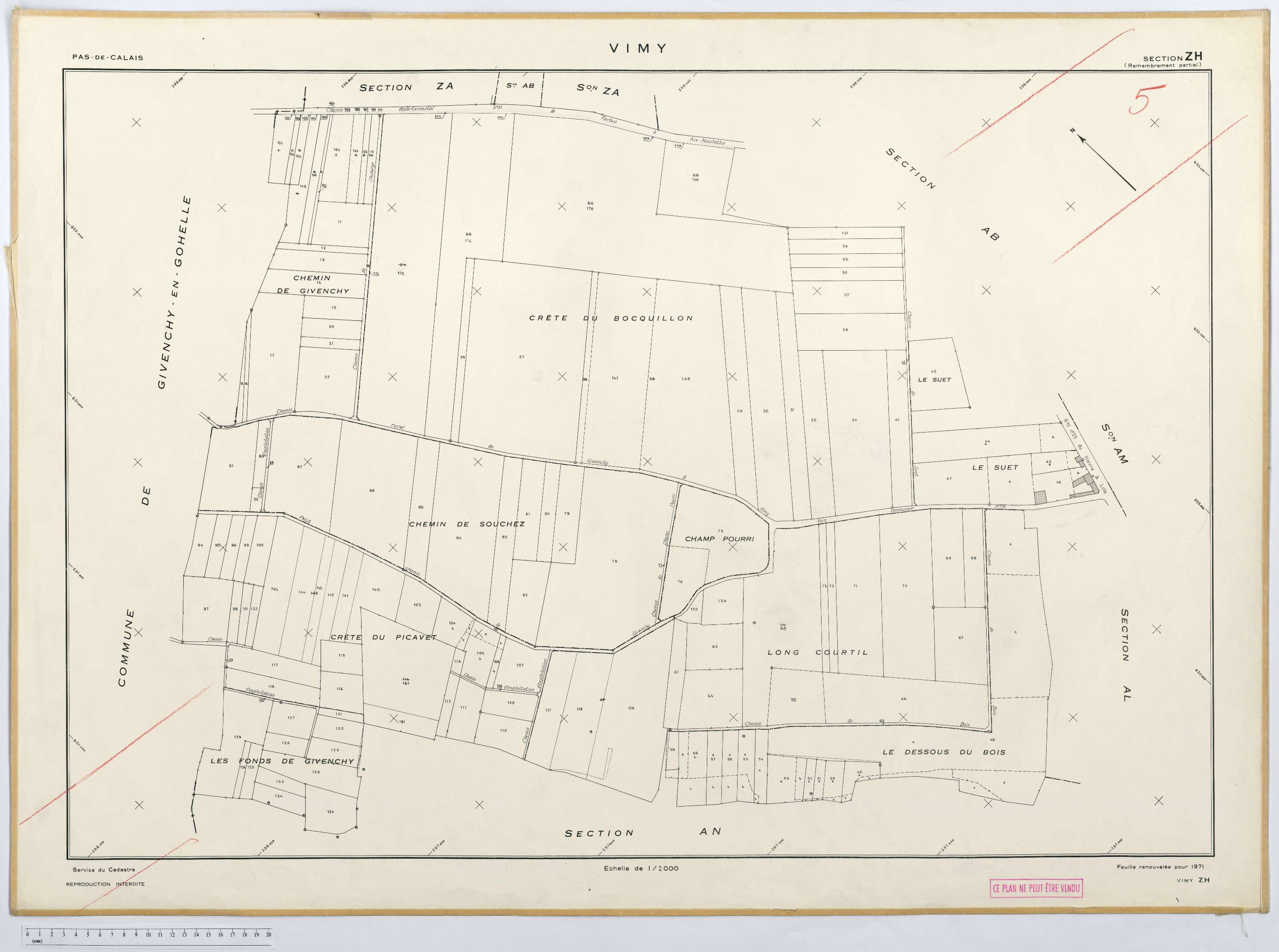 Vimy - Section ZH.