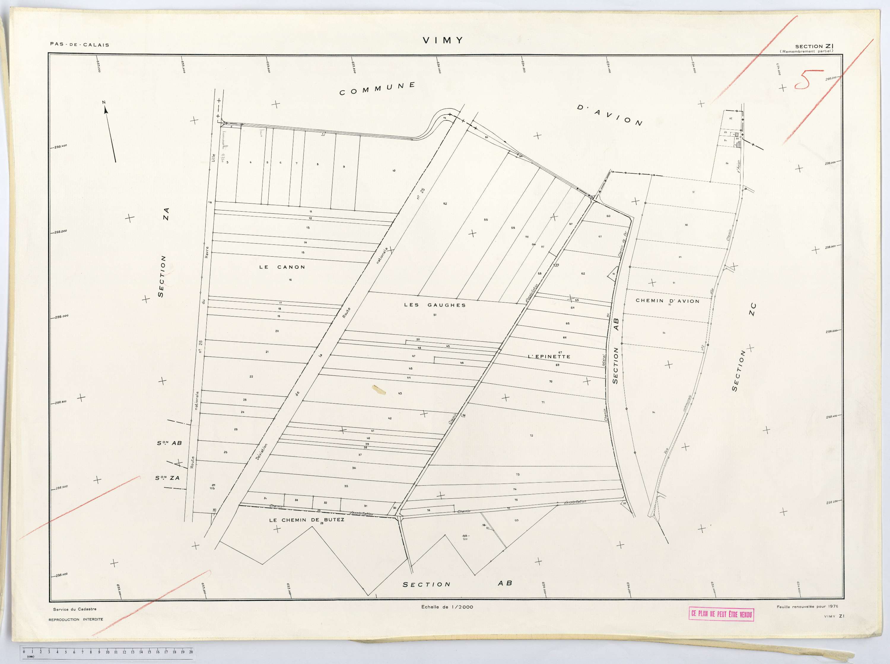 Vimy - Section ZI.