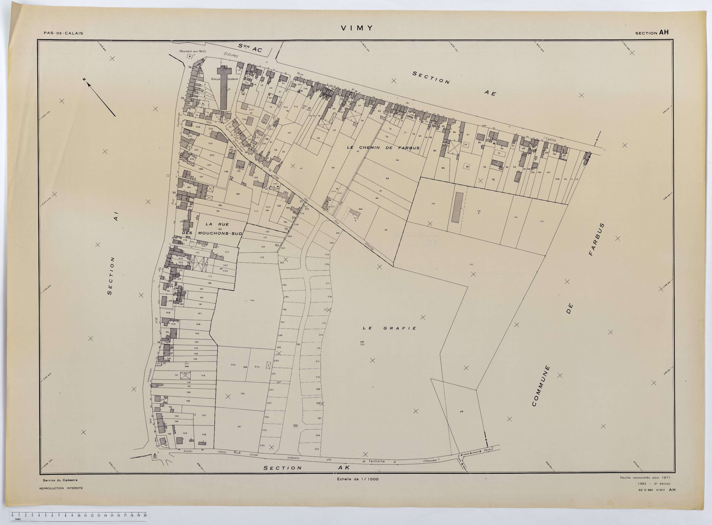 Vimy - Section AH.
