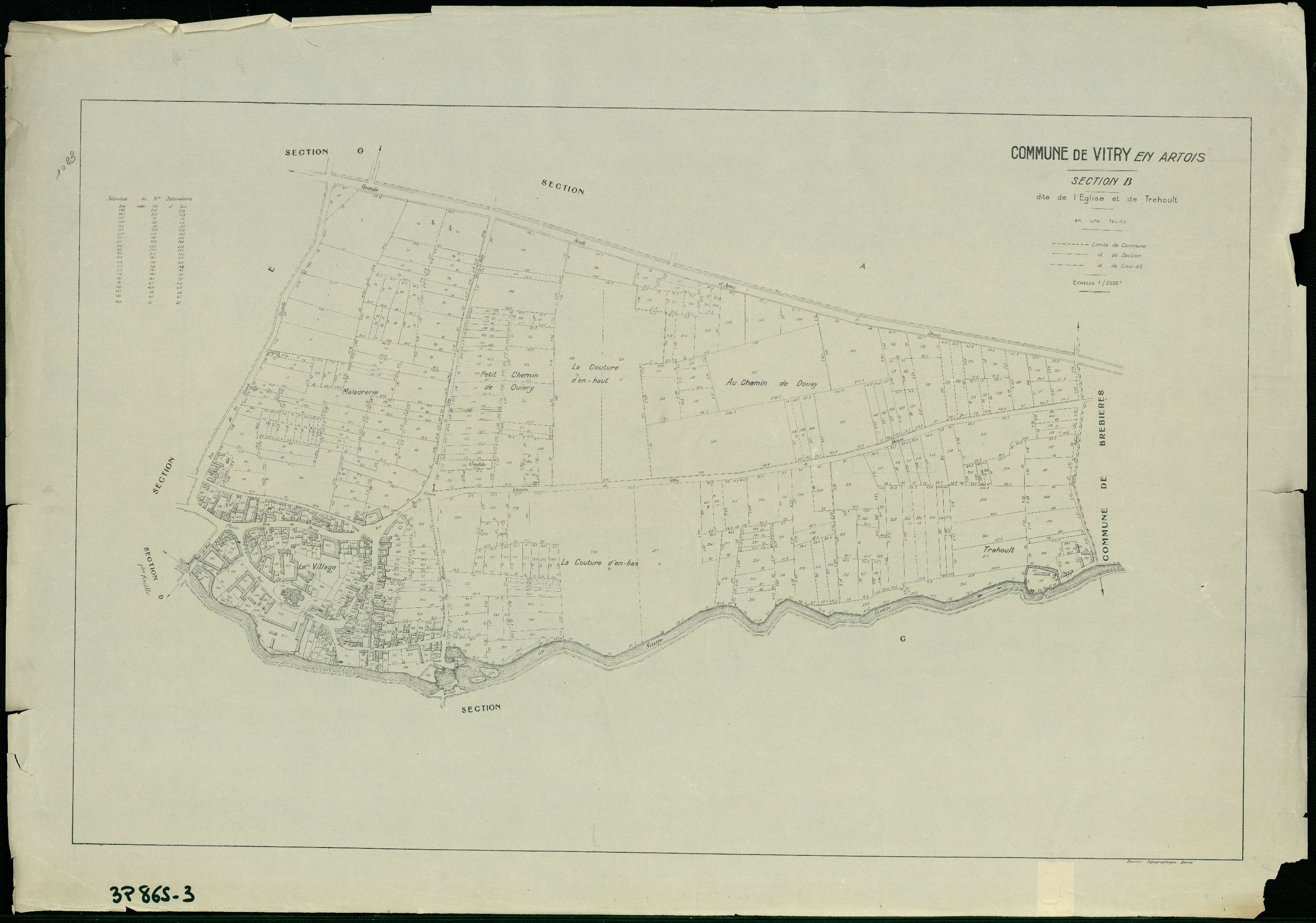 Vitry-en-Artois - Section B