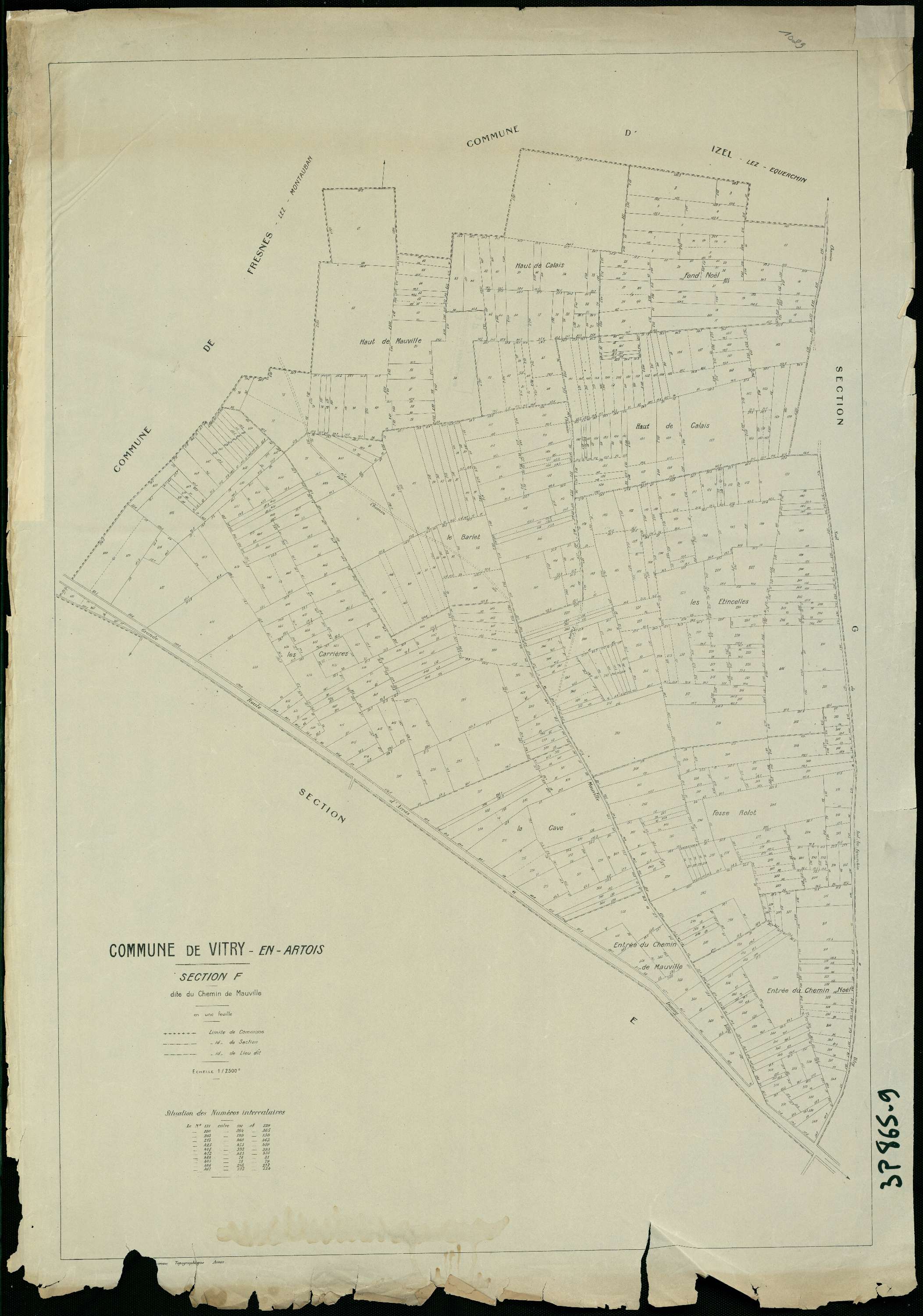 Vitry-en-Artois - Section F