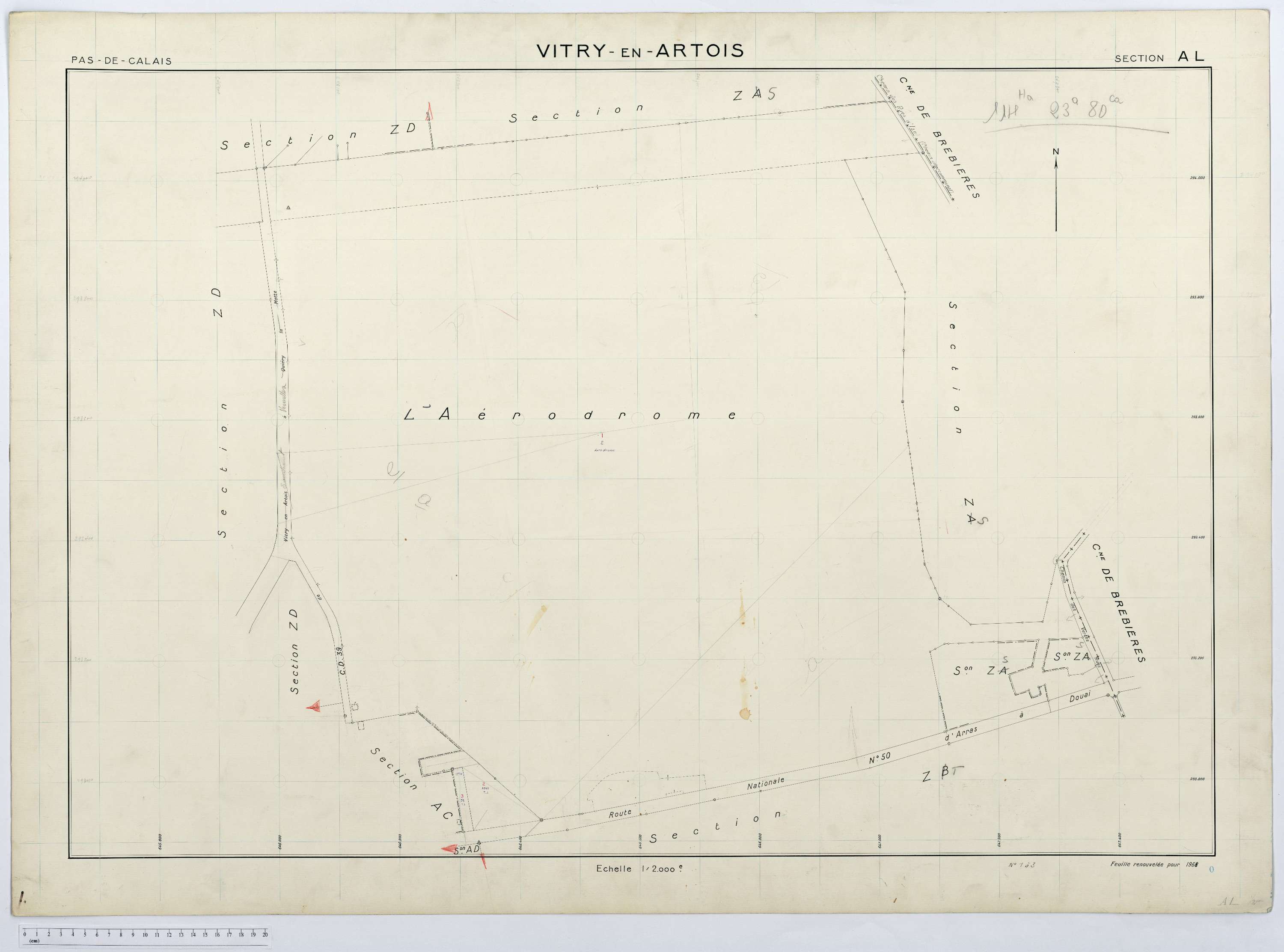 Vitry-en-Artois - Section AL.