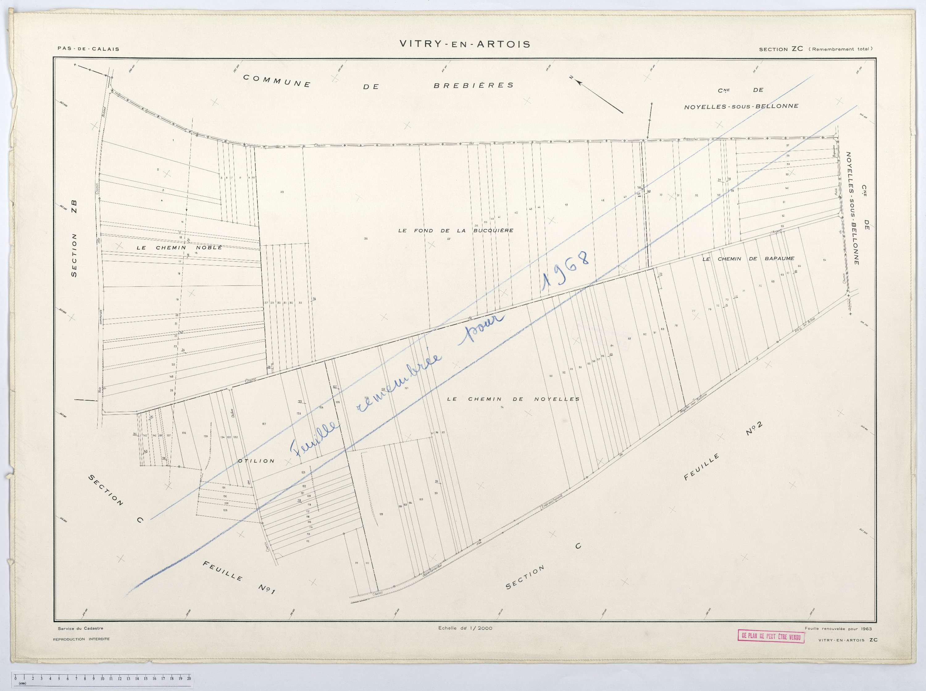 Vitry-en-Artois - Section ZC.