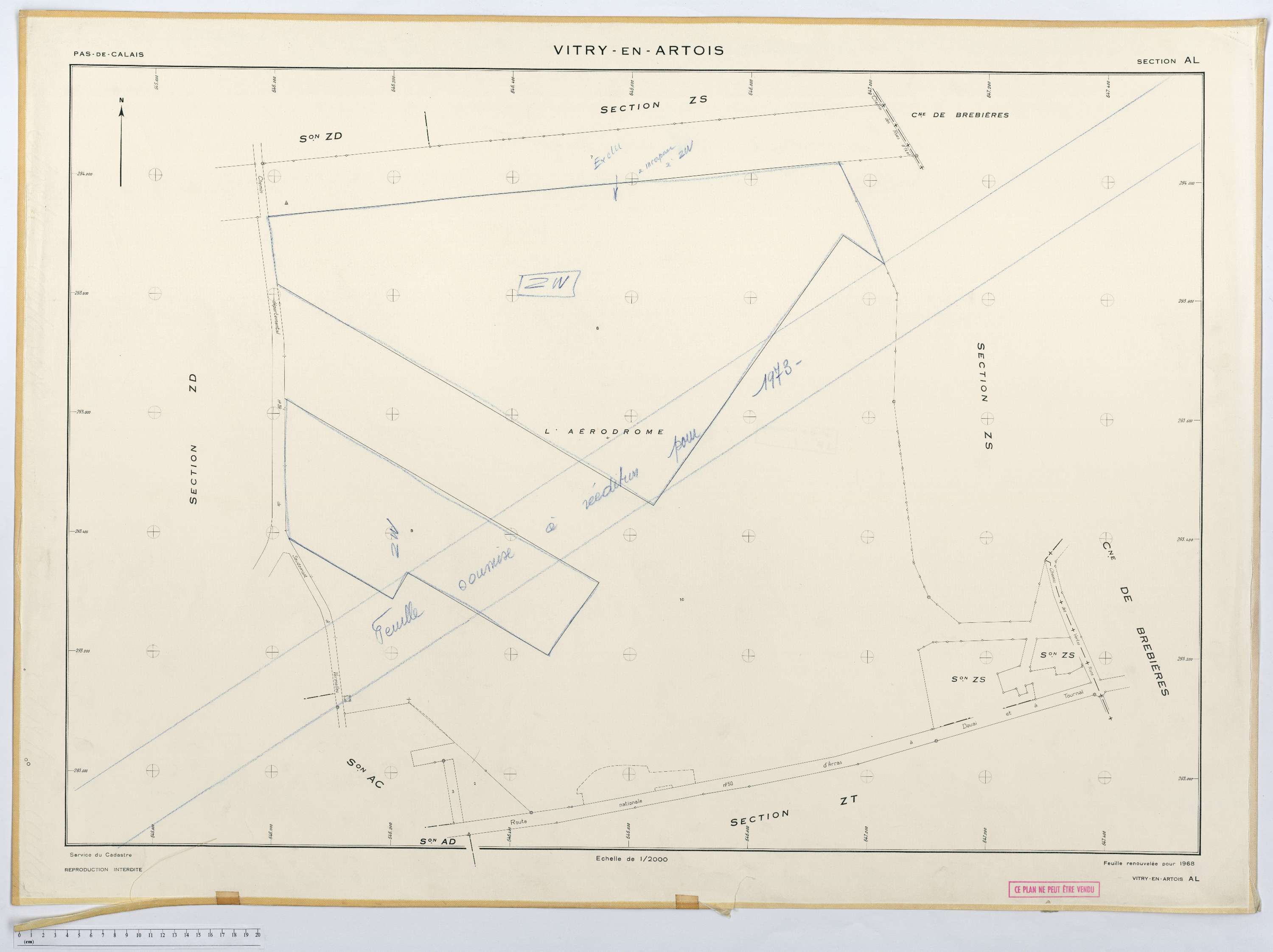 Vitry-en-Artois - Section AL.