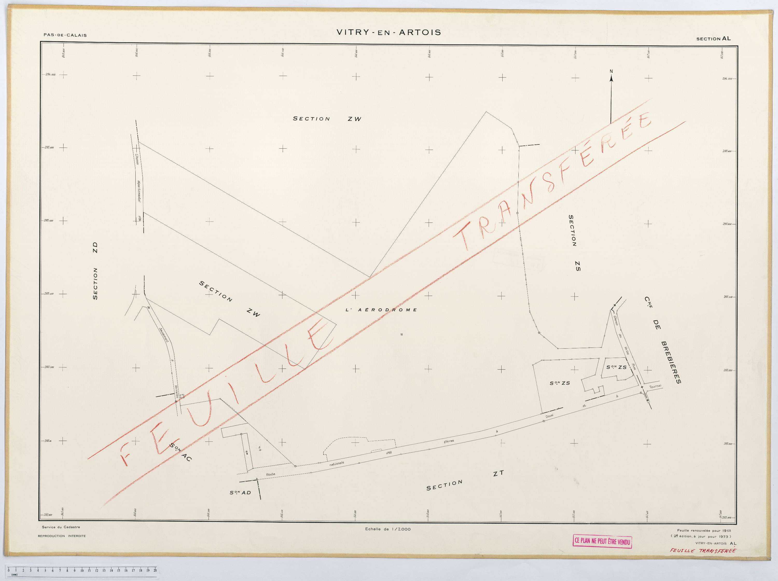 Vitry-en-Artois - Section AL.