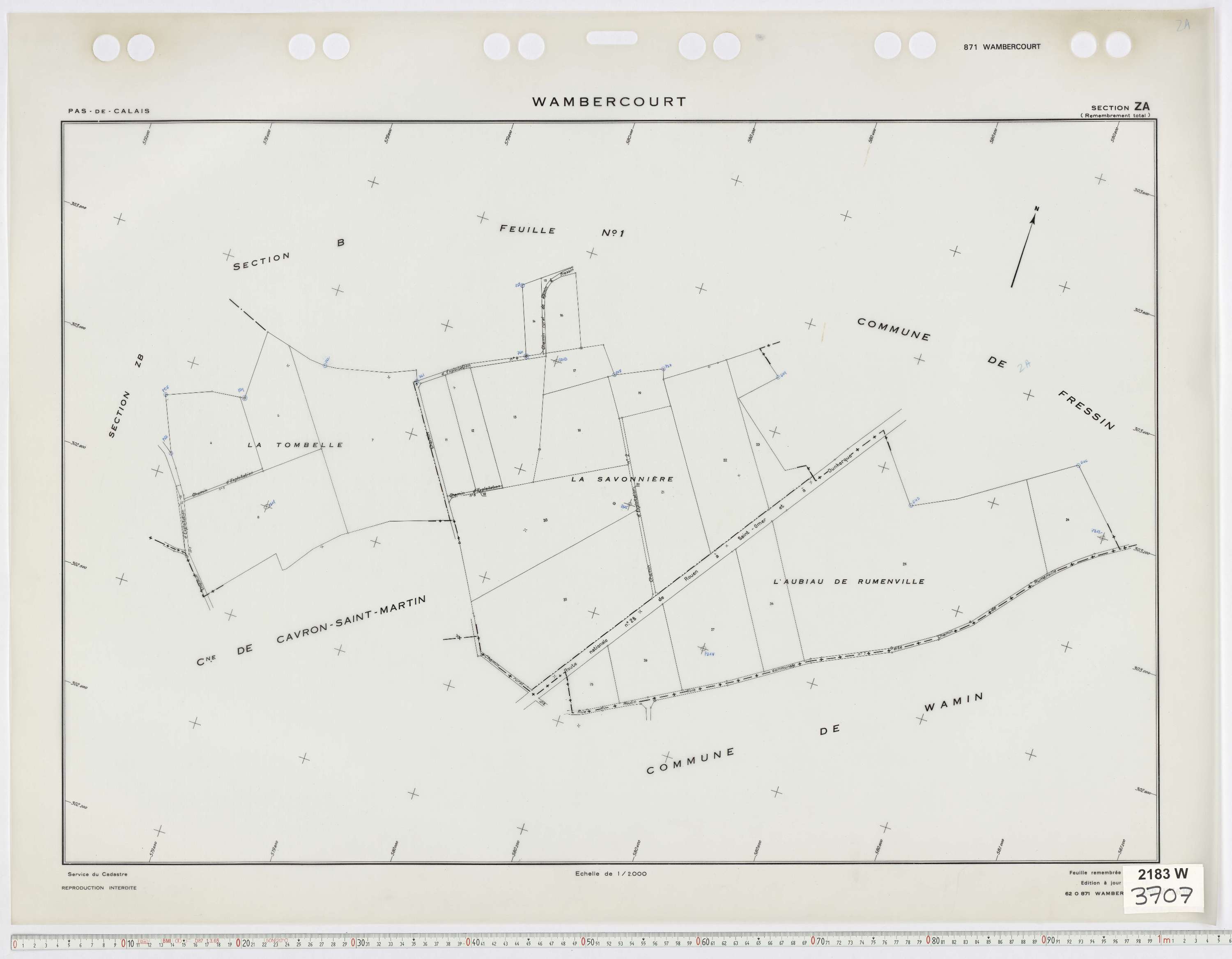 Wambercourt - Section ZA.