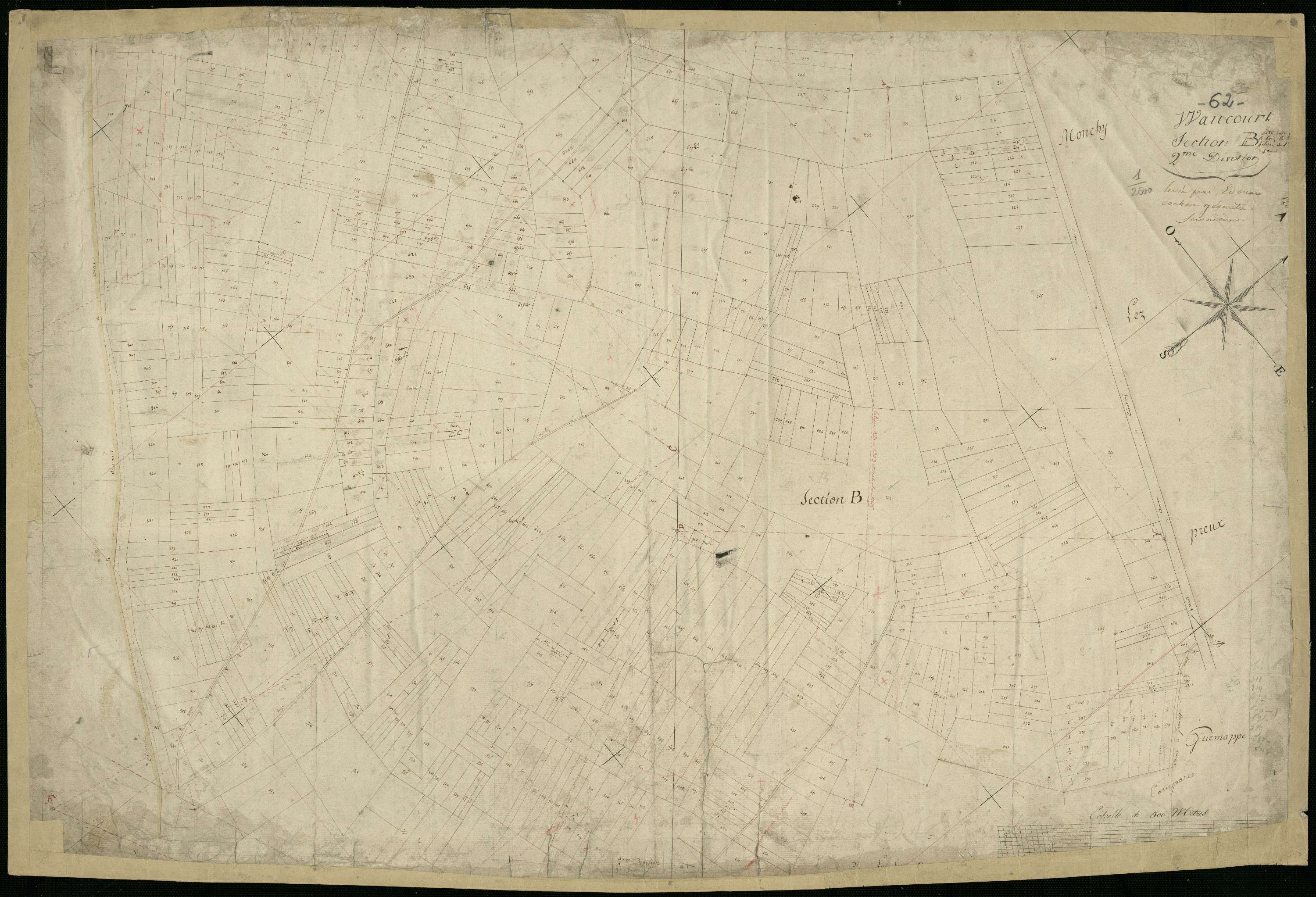 Wancourt - Section B, 2e feuille