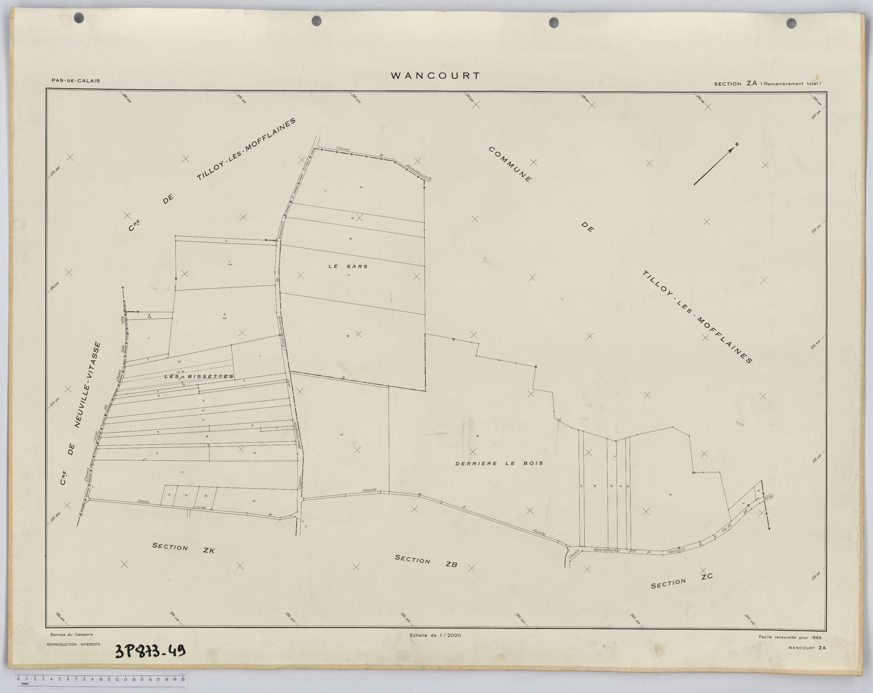 Wancourt - Section ZA.