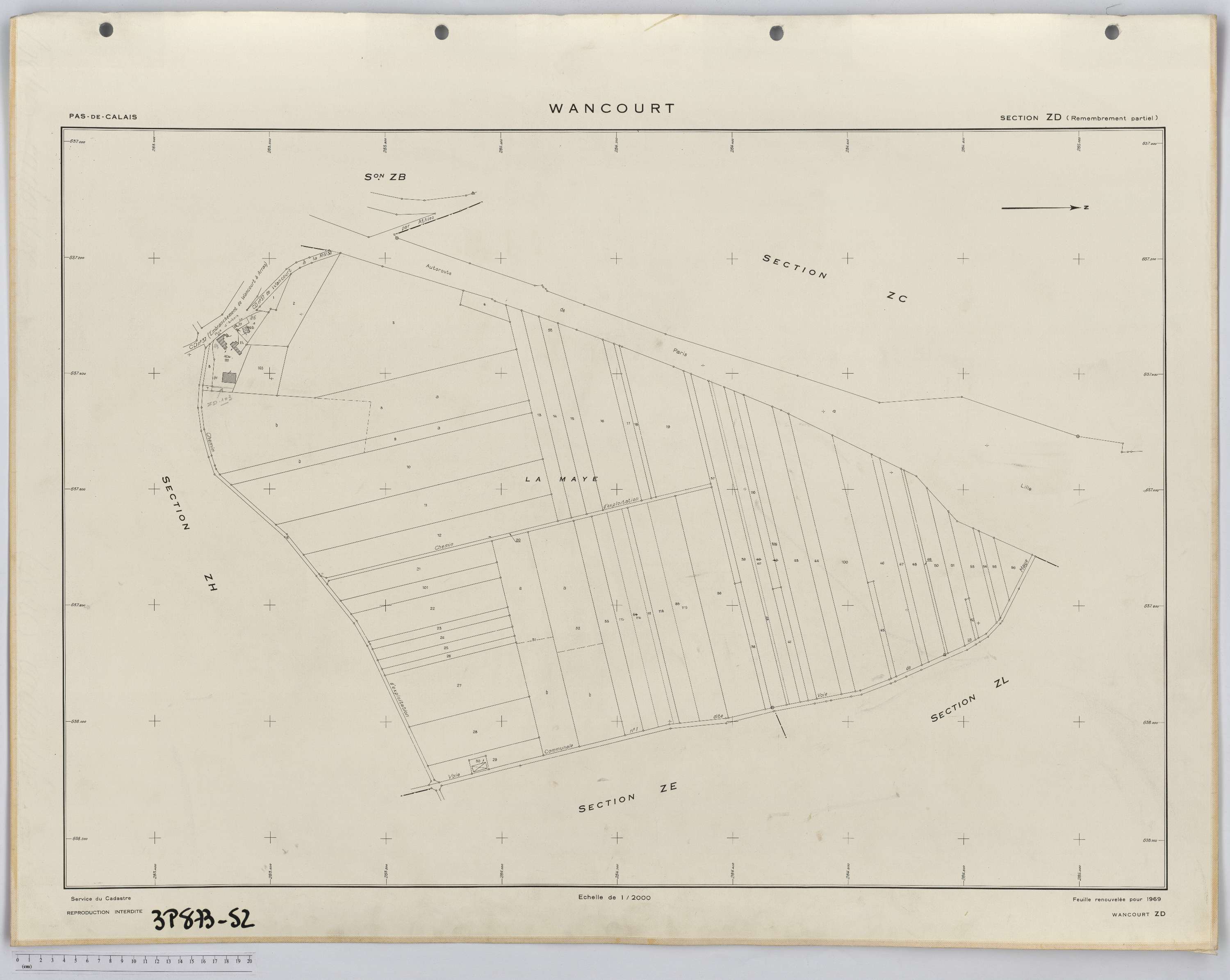 Wancourt - Section ZD.
