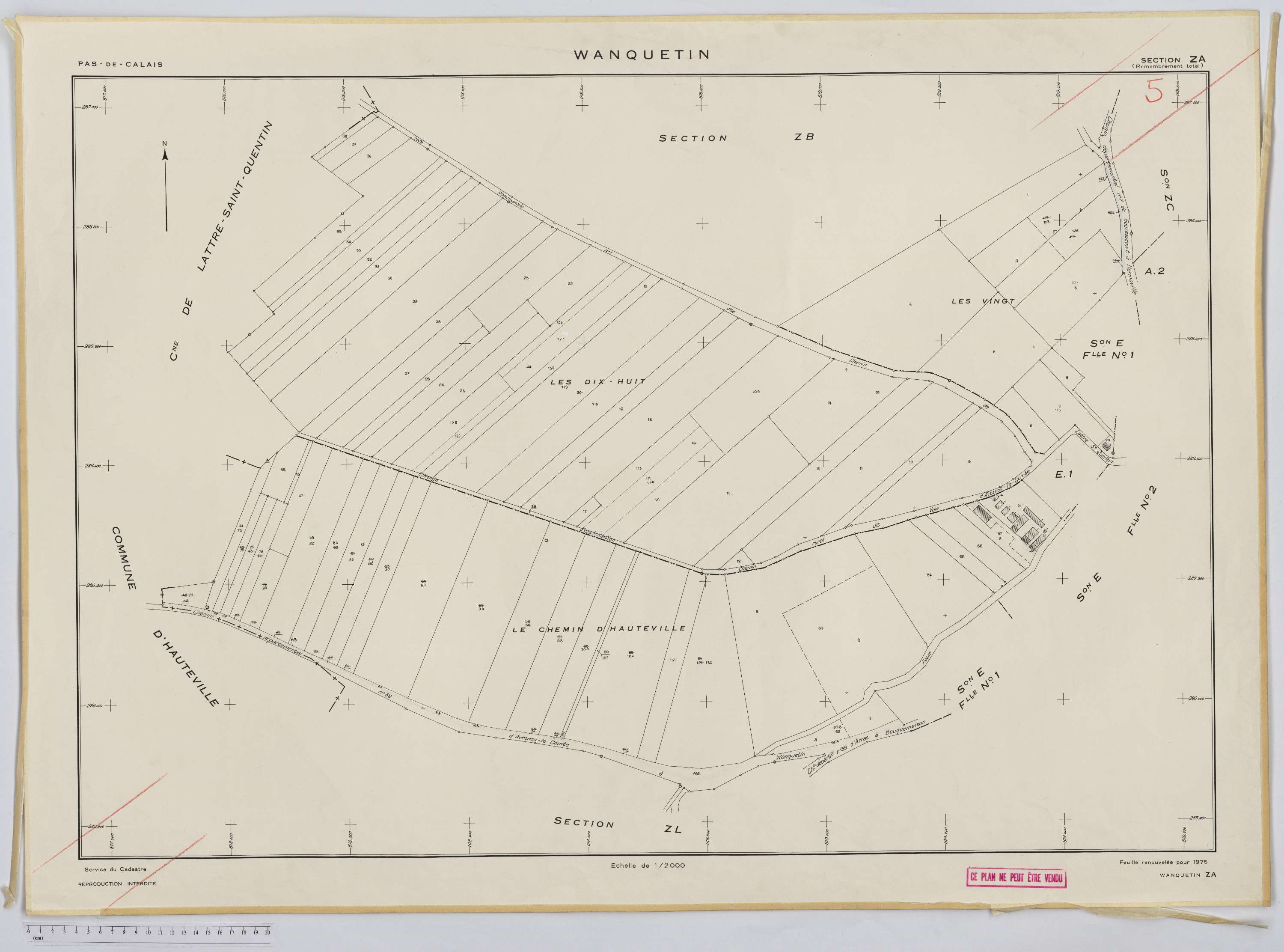 Wanquetin - Section ZA.