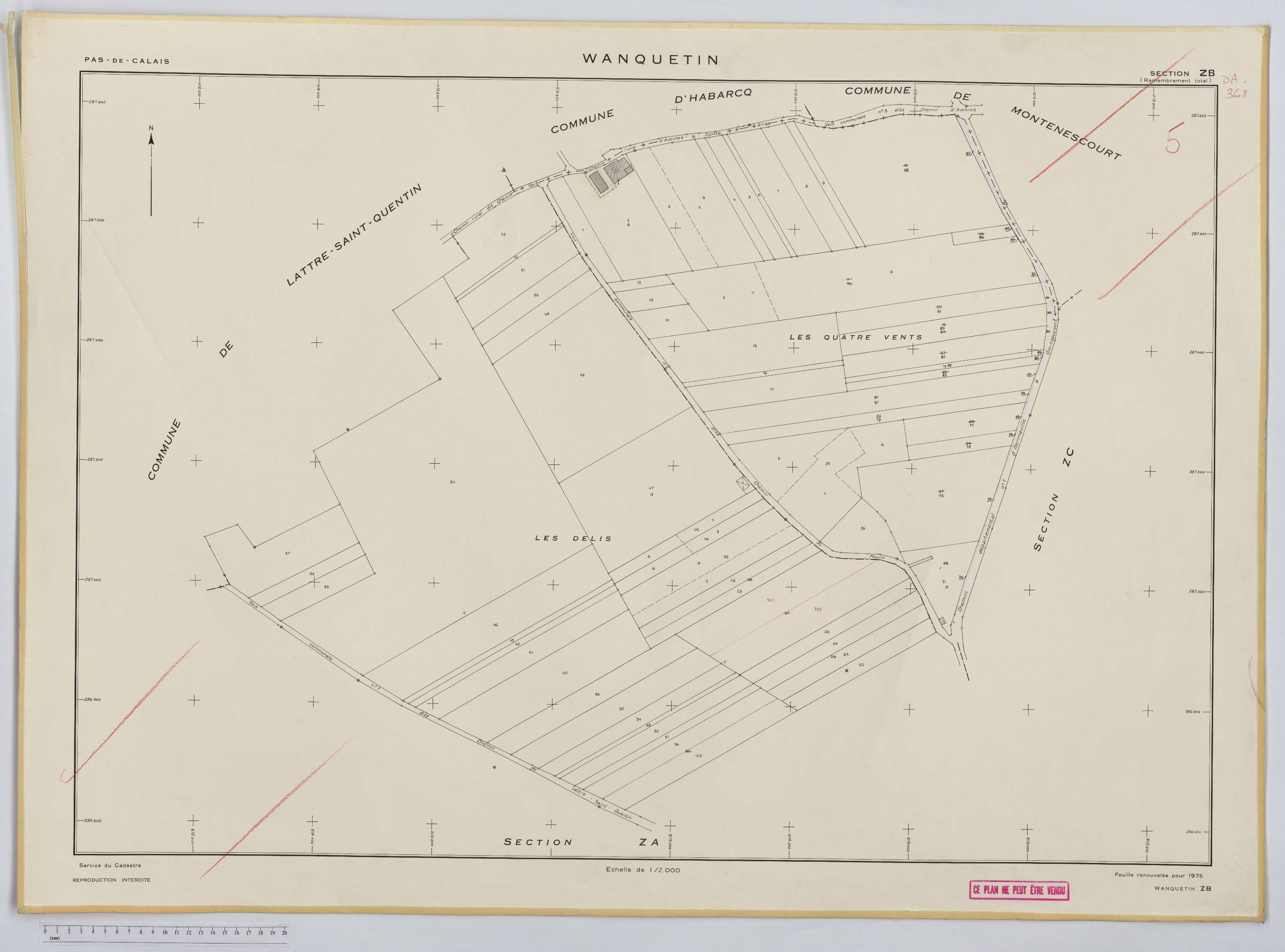 Wanquetin - Section ZB.