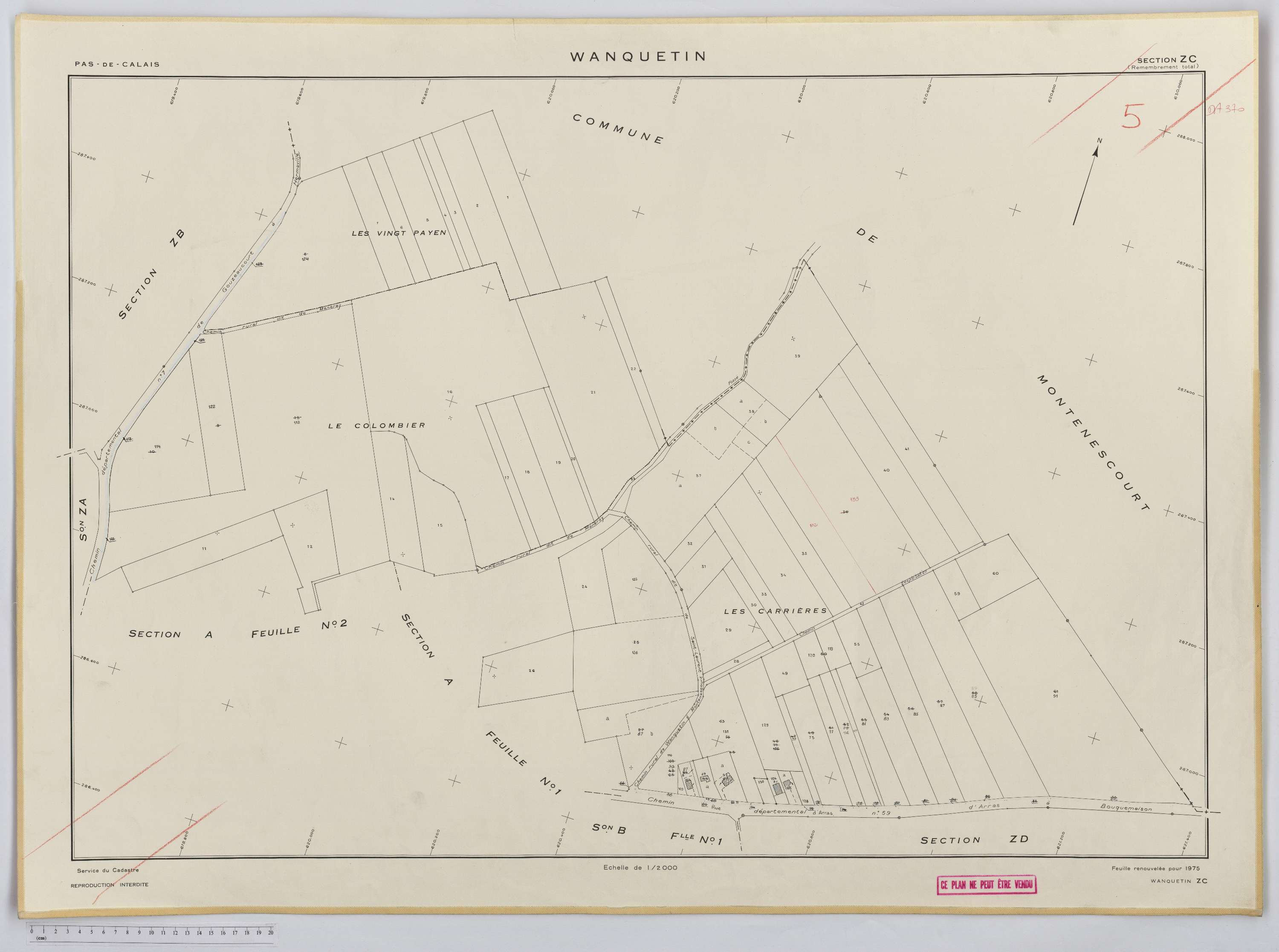 Wanquetin - Section ZC.