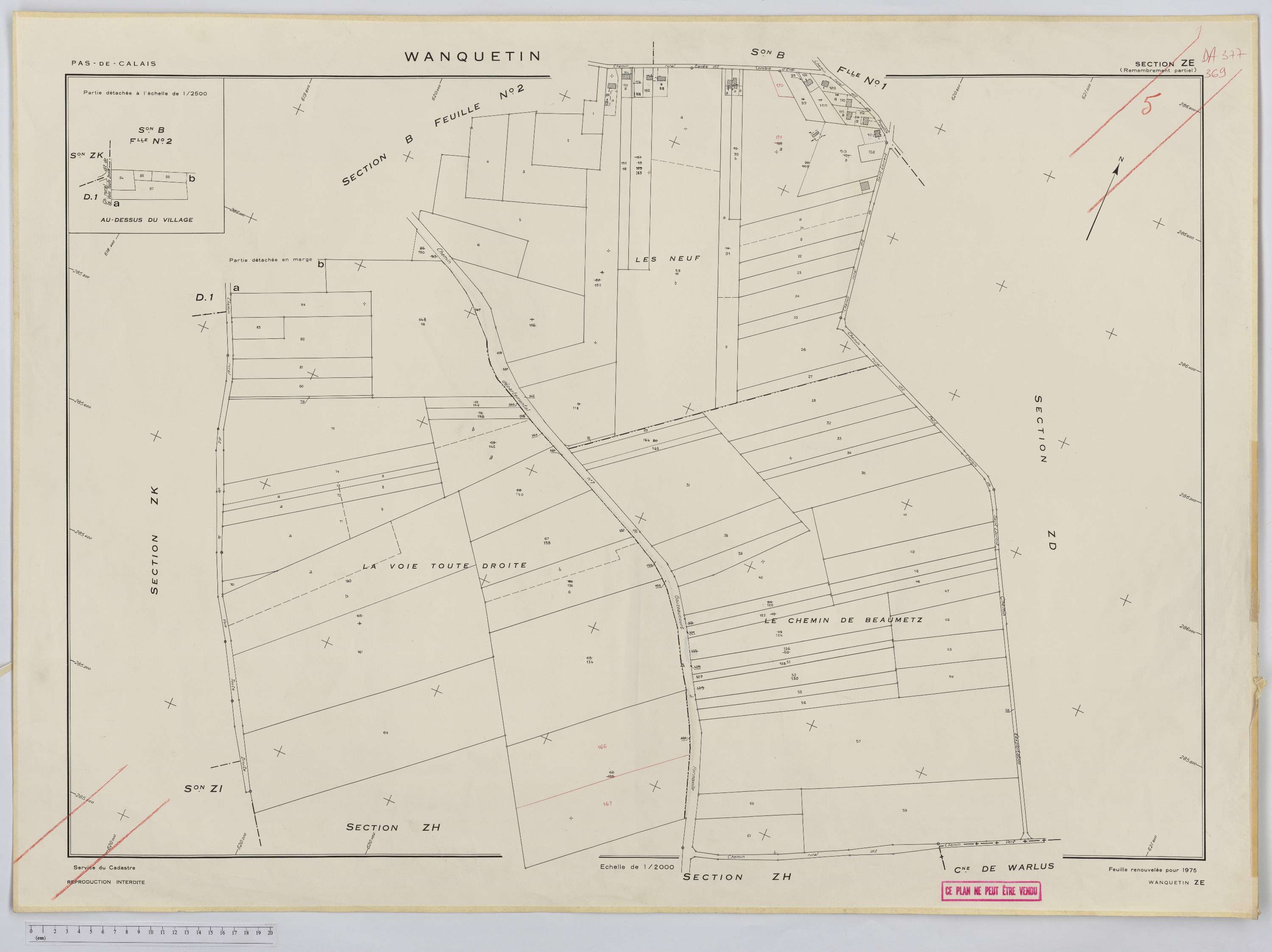 Wanquetin - Section ZE.