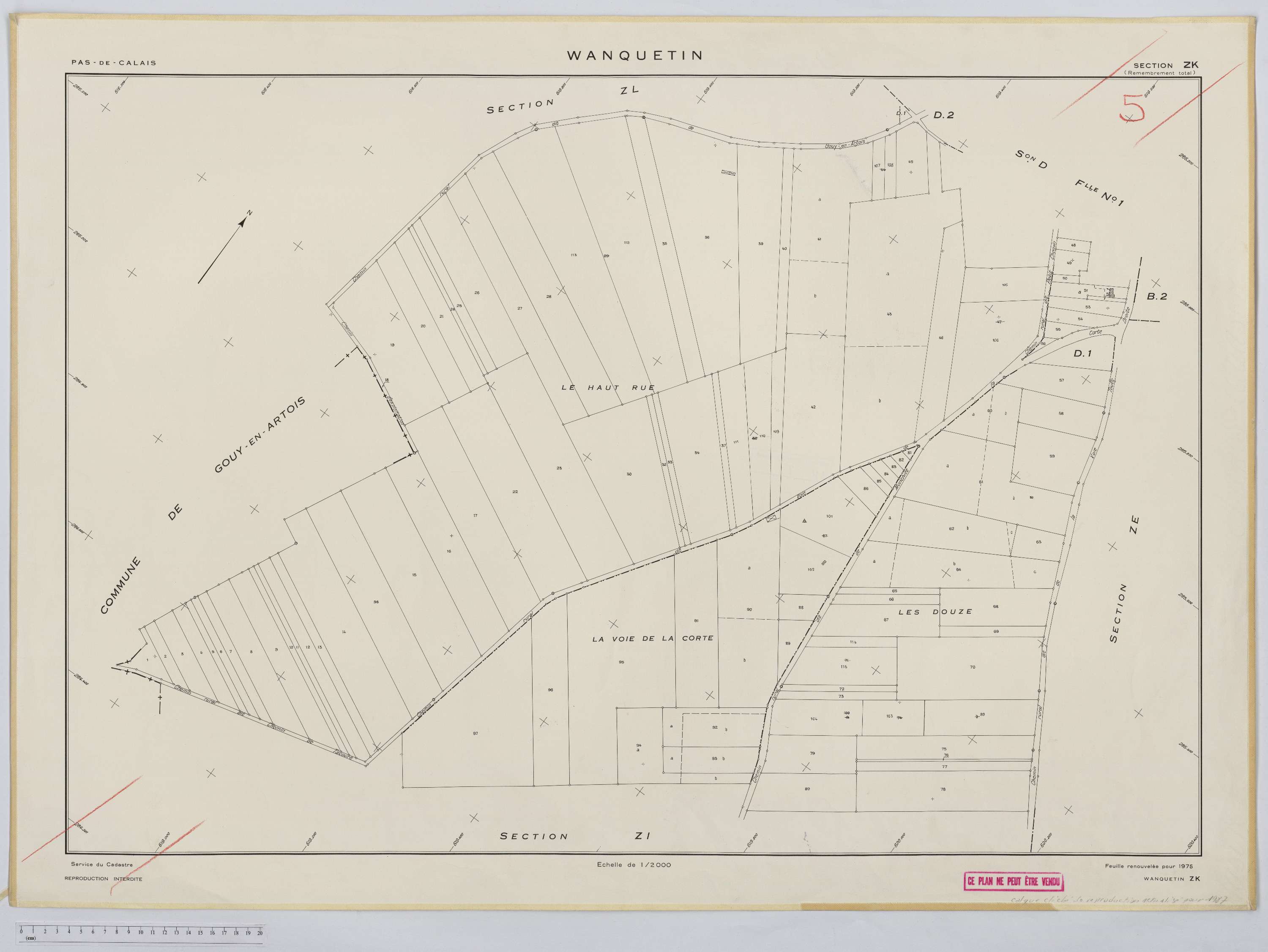 Wanquetin - Section ZK.