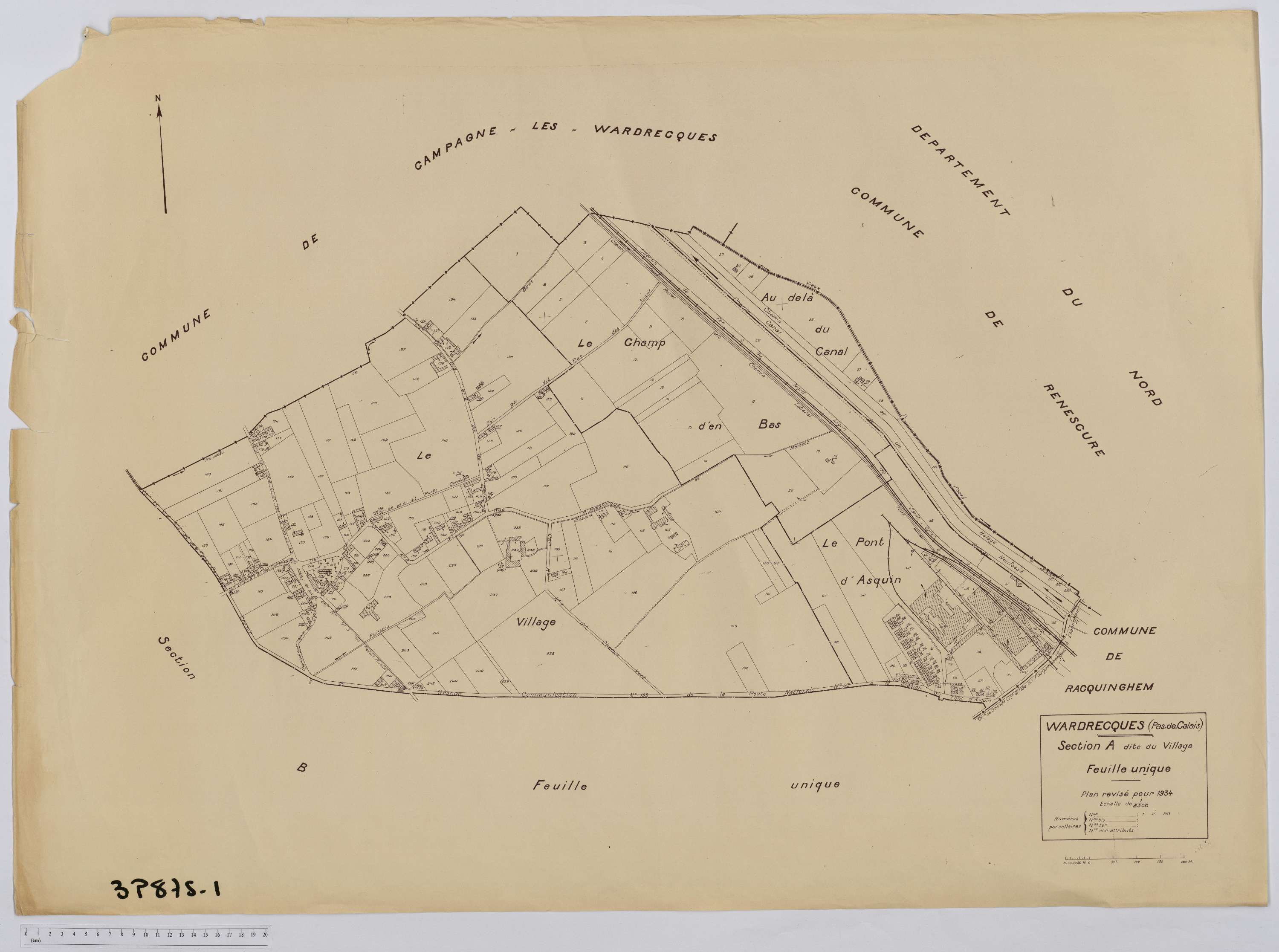Wardrecques - Section A.