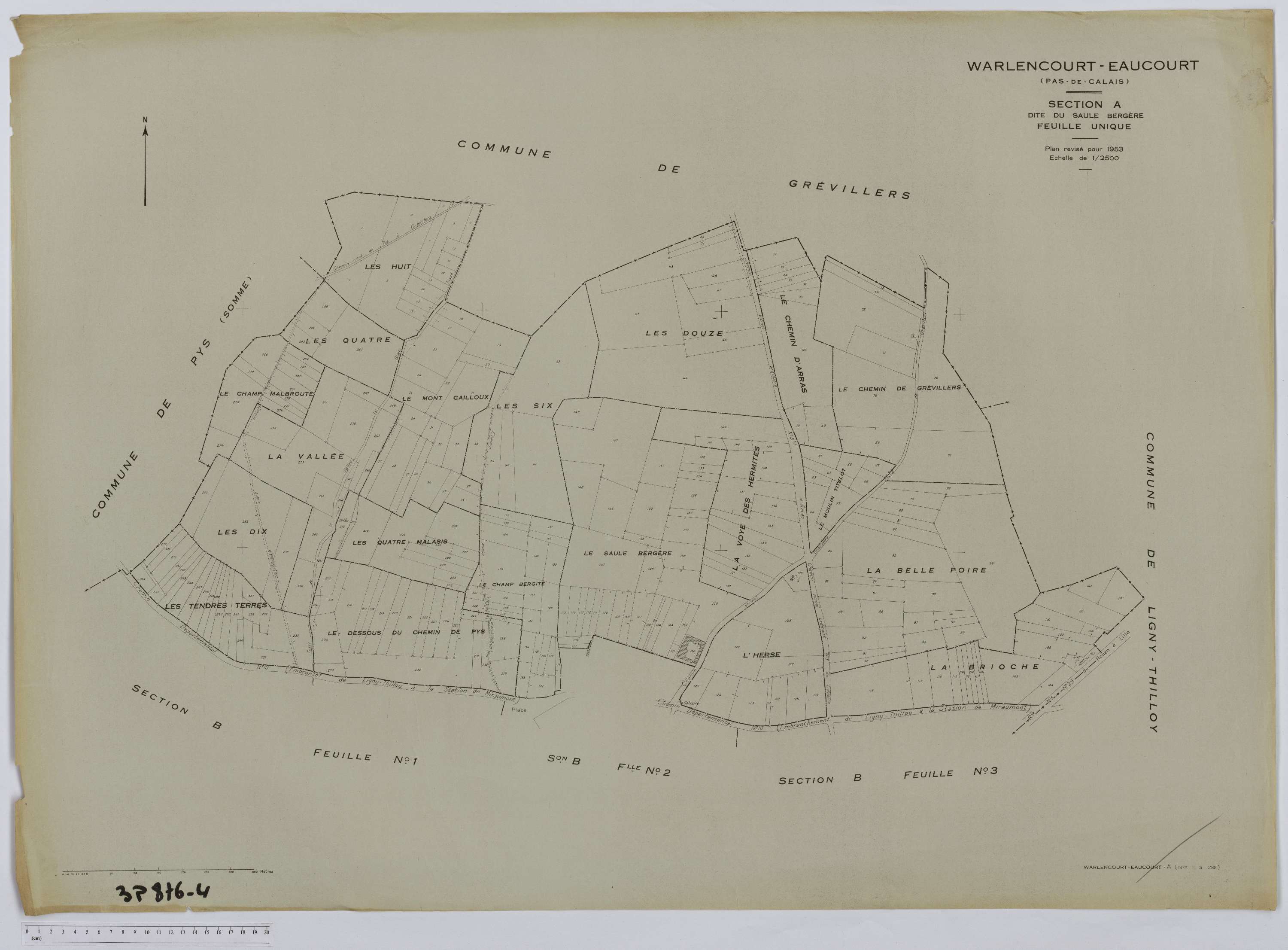 Warlencourt-Eaucourt - Section A.