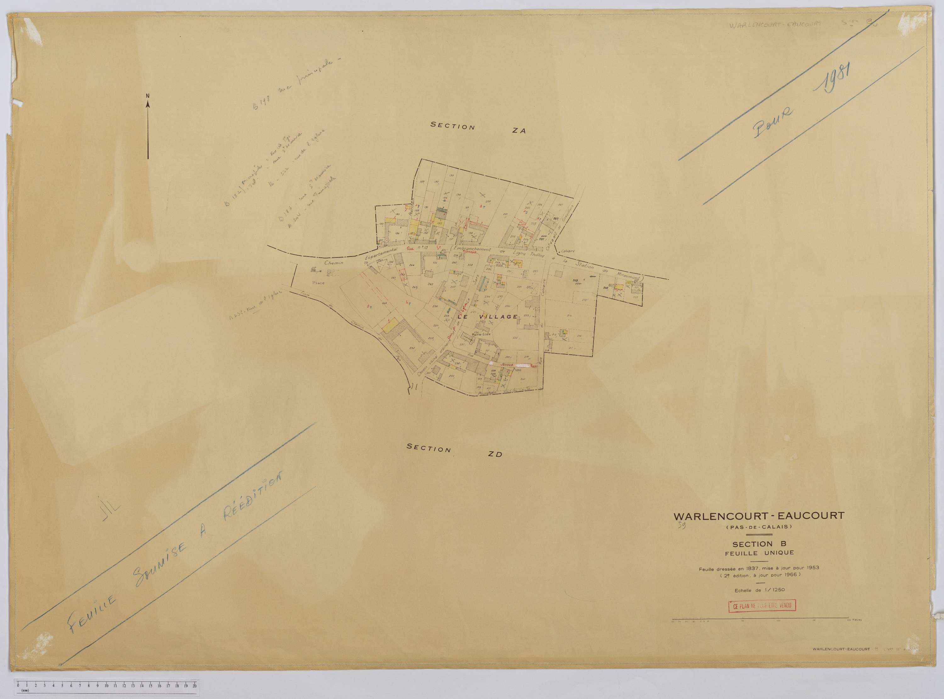 Warlencourt-Eaucourt - Section B.