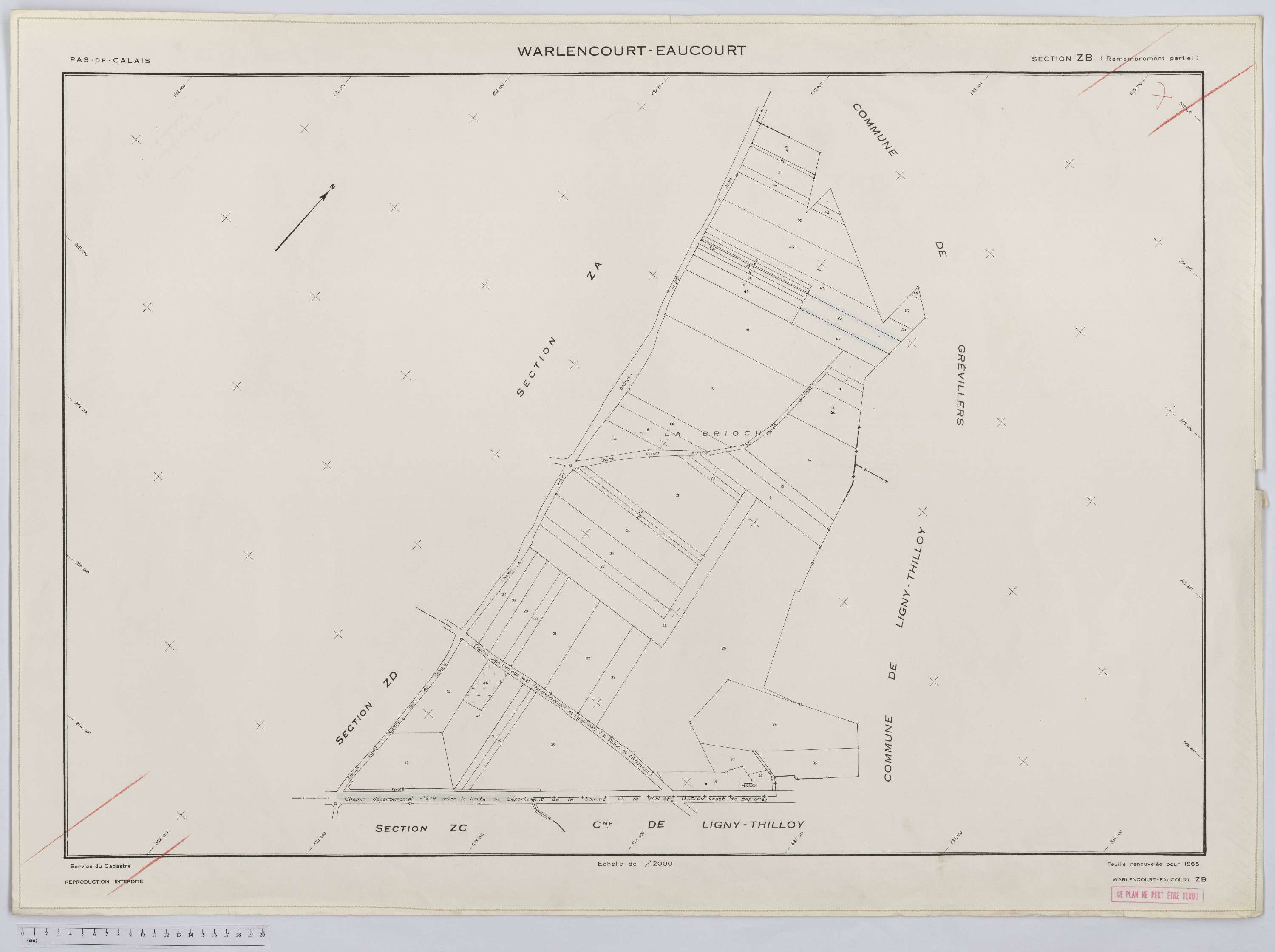 Warlencourt-Eaucourt - Section ZB.