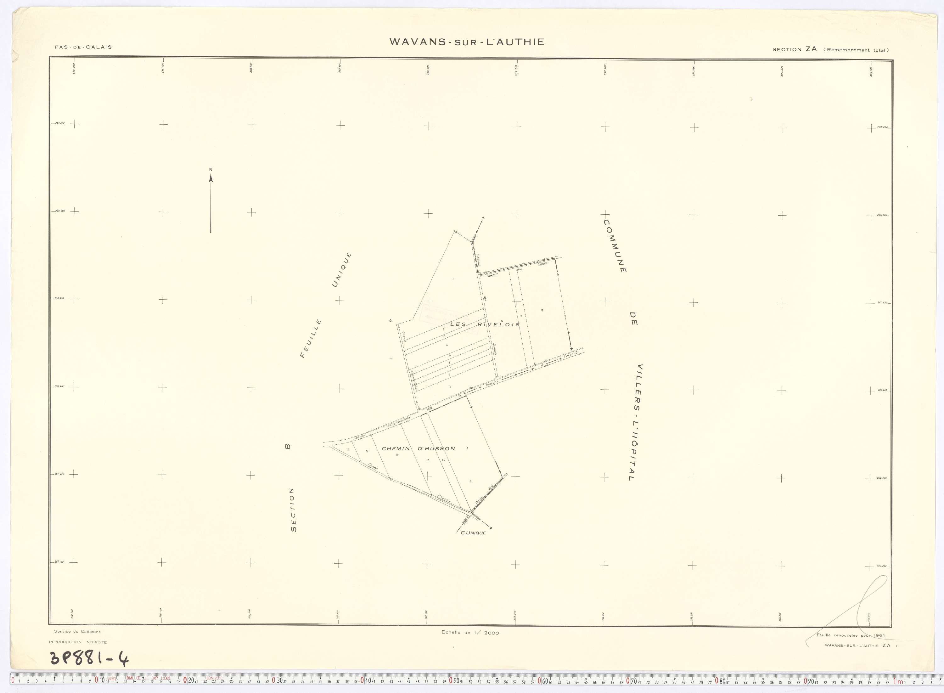 Beauvoir-Wavans - Section ZA.