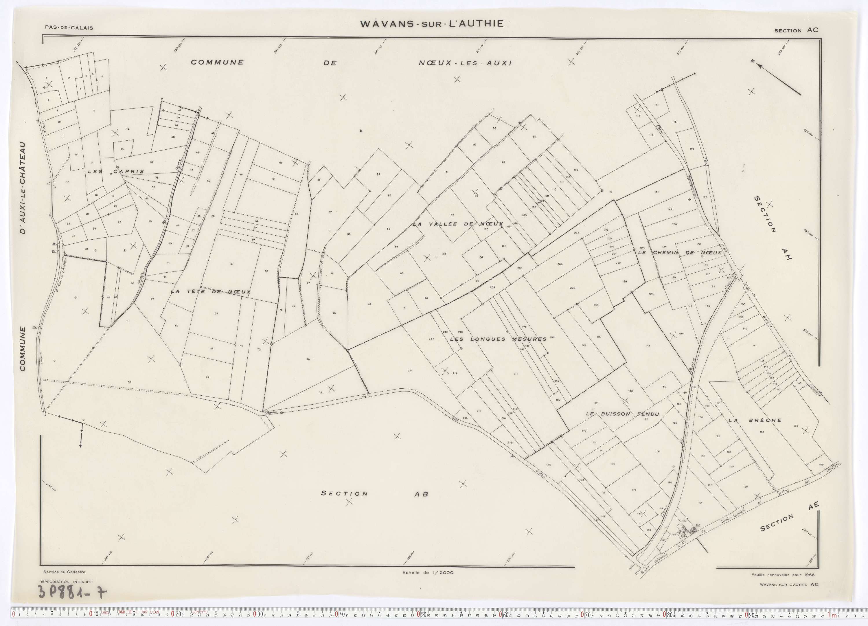 Beauvoir-Wavans - Section AC.