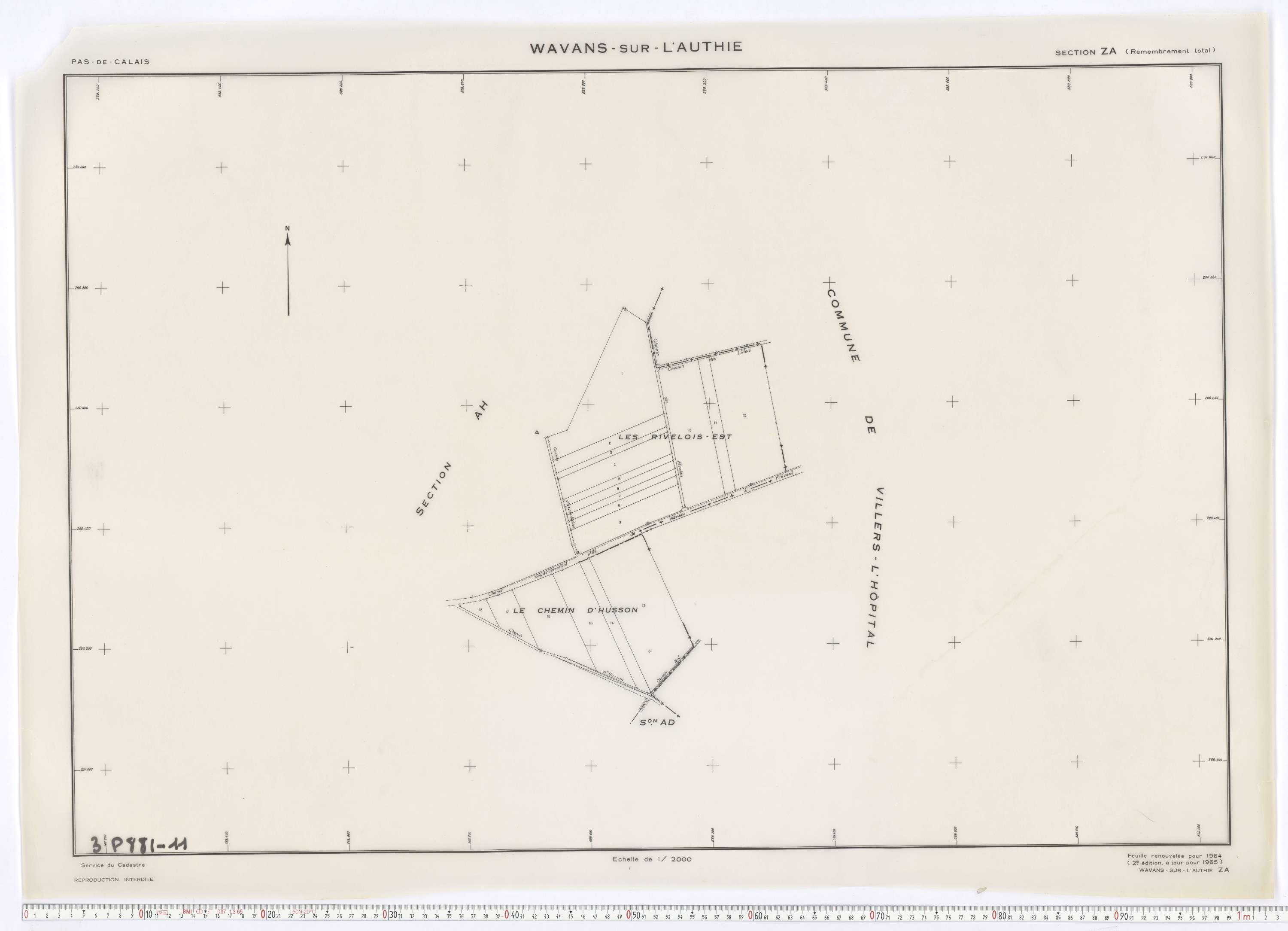 Beauvoir-Wavans - Section ZA.